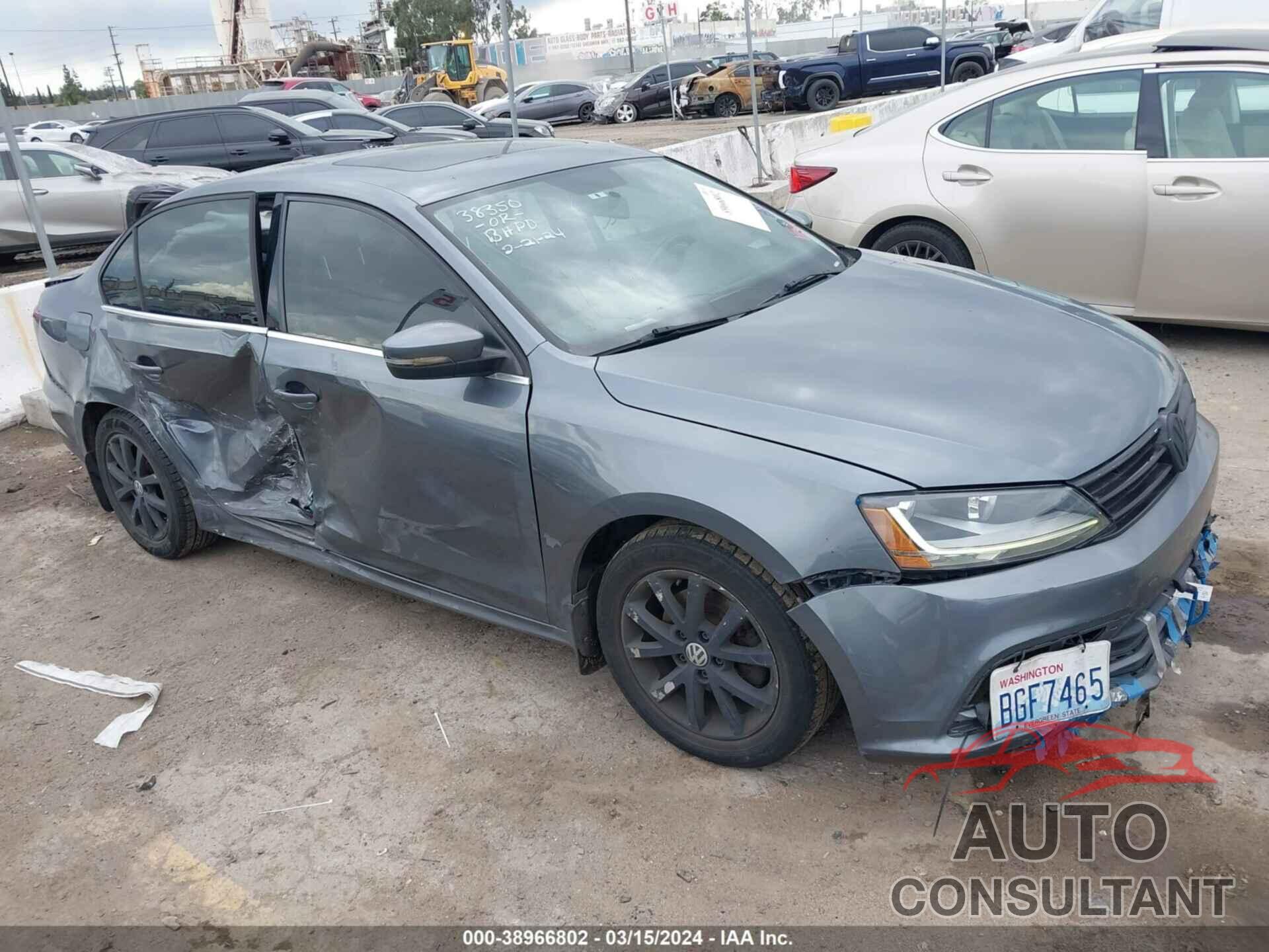 VOLKSWAGEN JETTA 2017 - 3VWDB7AJ3HM271572