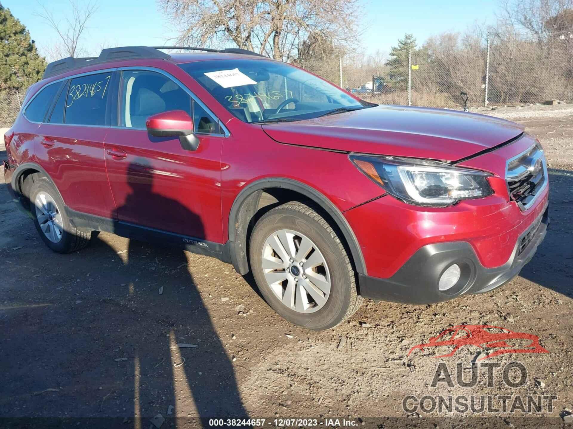 SUBARU OUTBACK 2018 - 4S4BSACC1J3236151