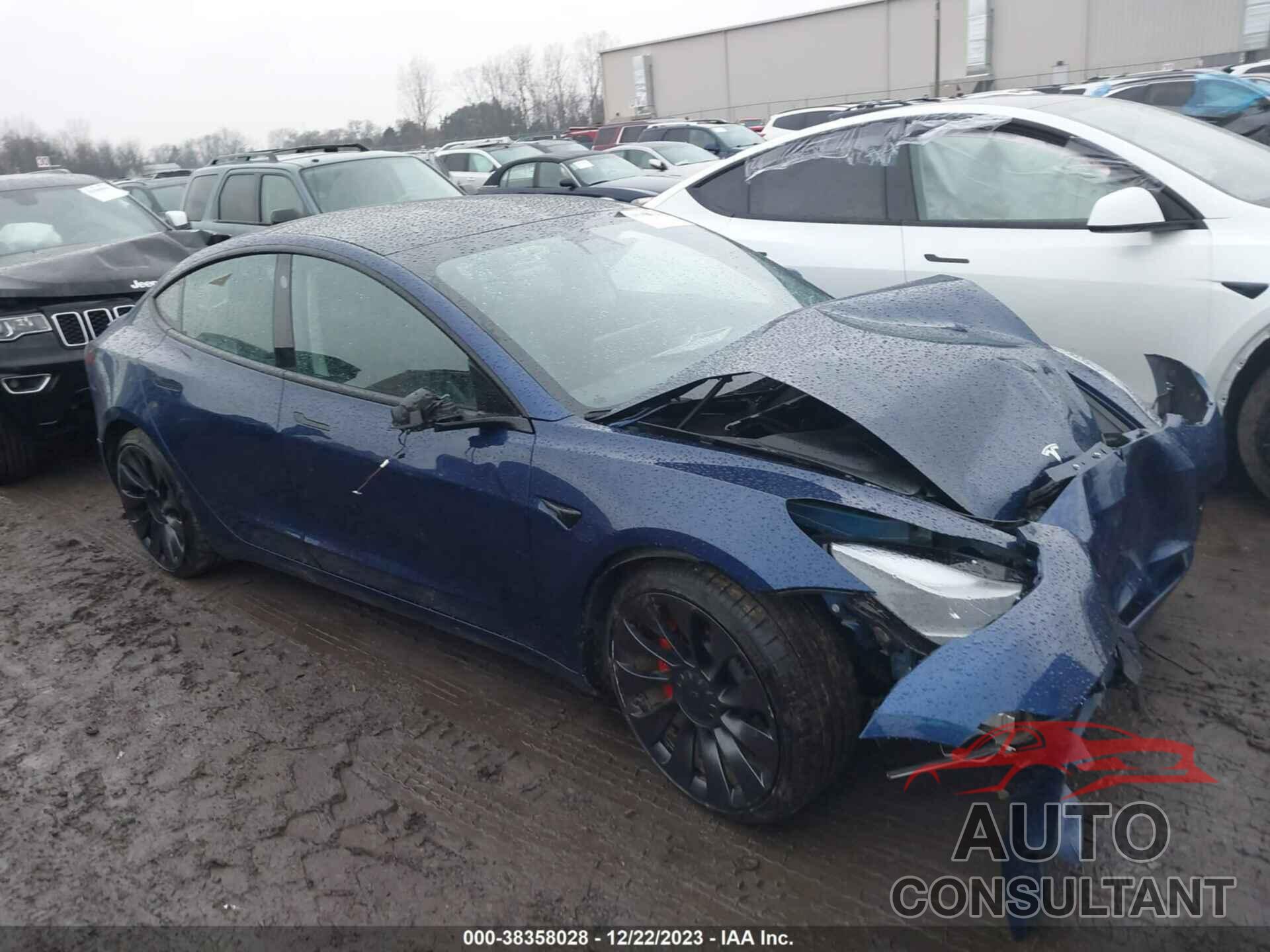 TESLA MODEL 3 2022 - 5YJ3E1EC7NF125285