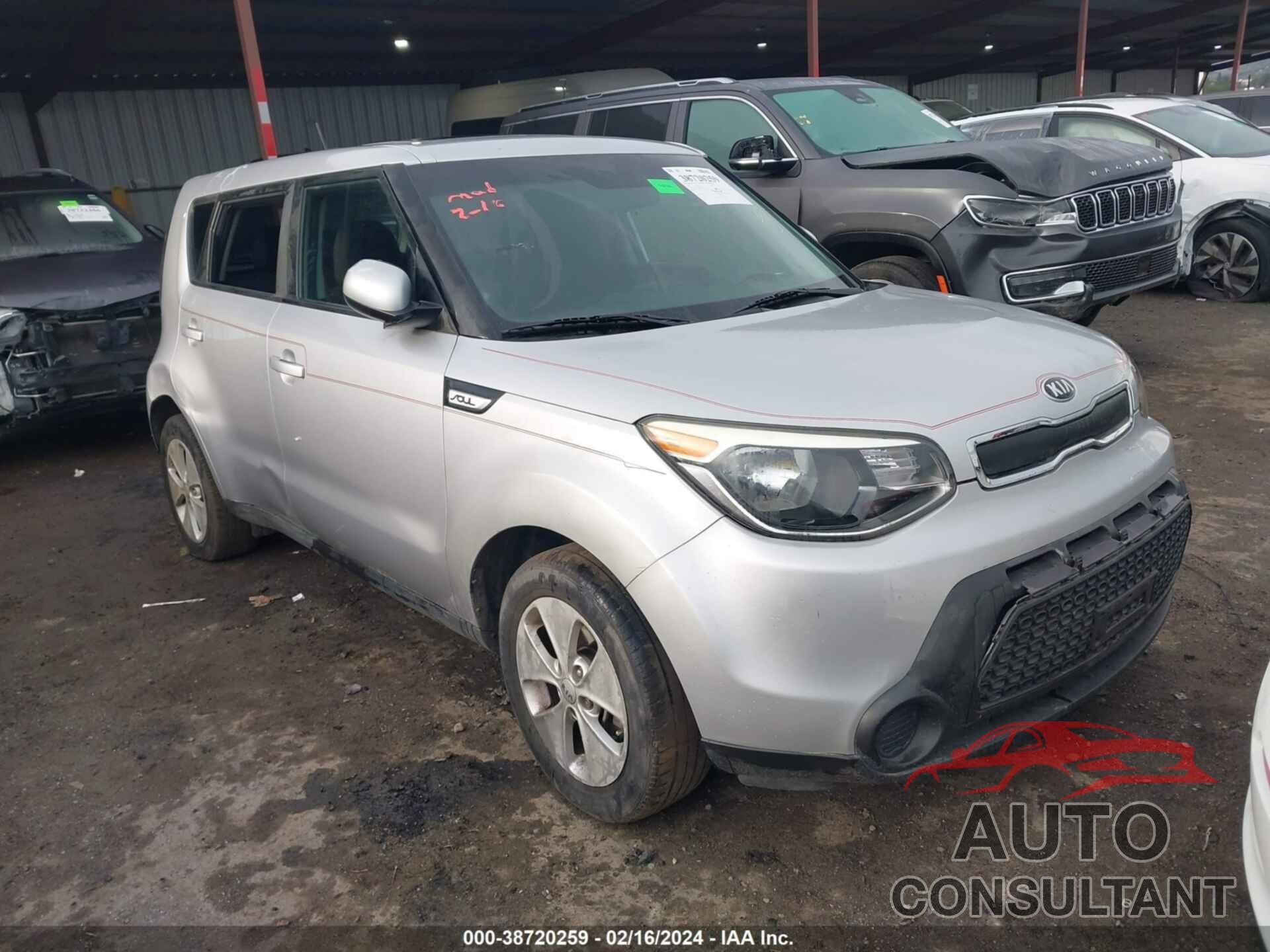 KIA SOUL 2016 - KNDJN2A26G7834678