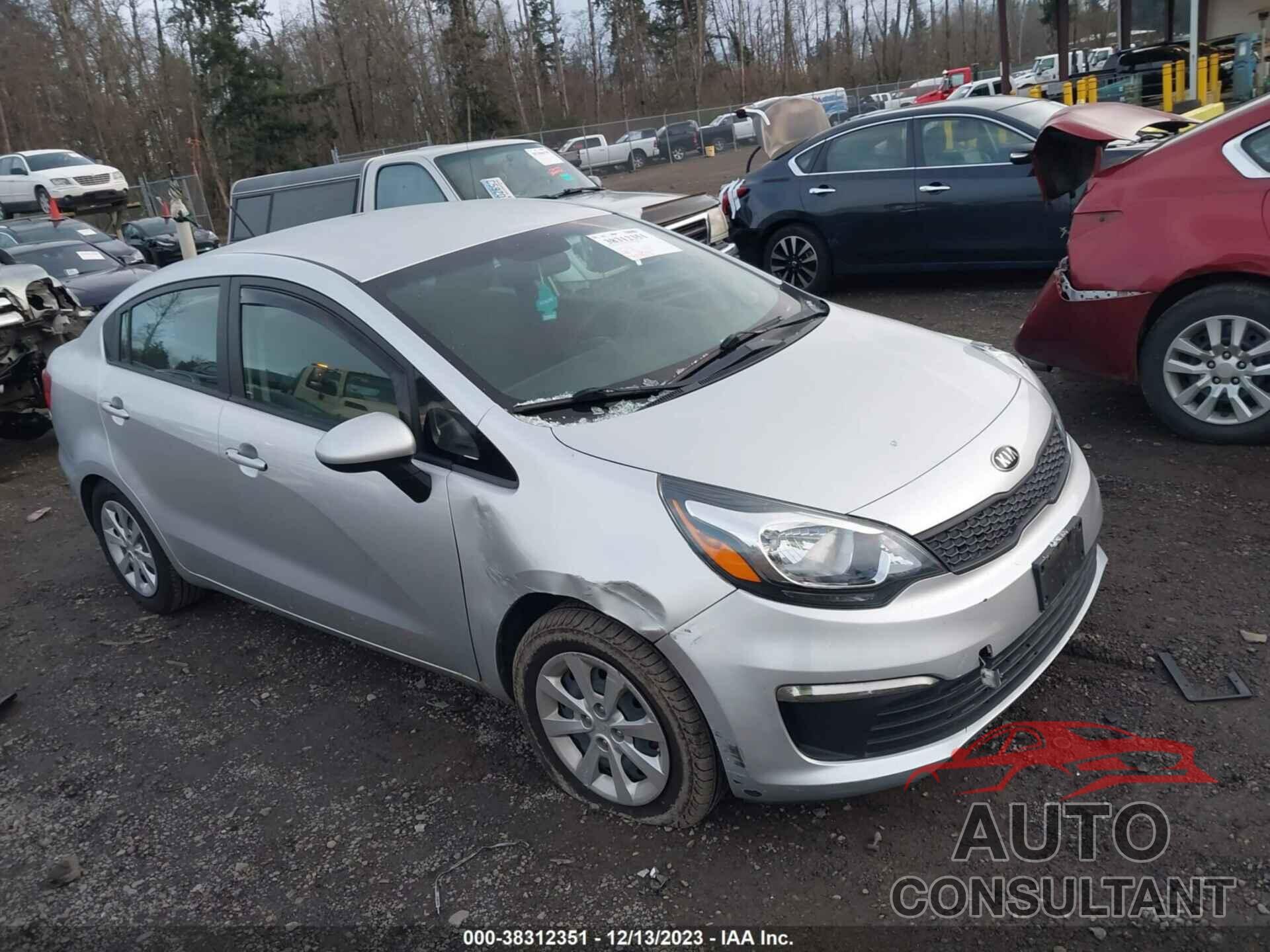 KIA RIO 2017 - KNADM4A32H6035912