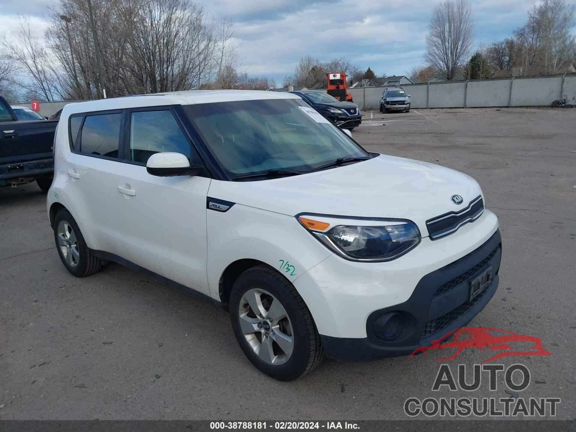 KIA SOUL 2017 - KNDJN2A28H7476002