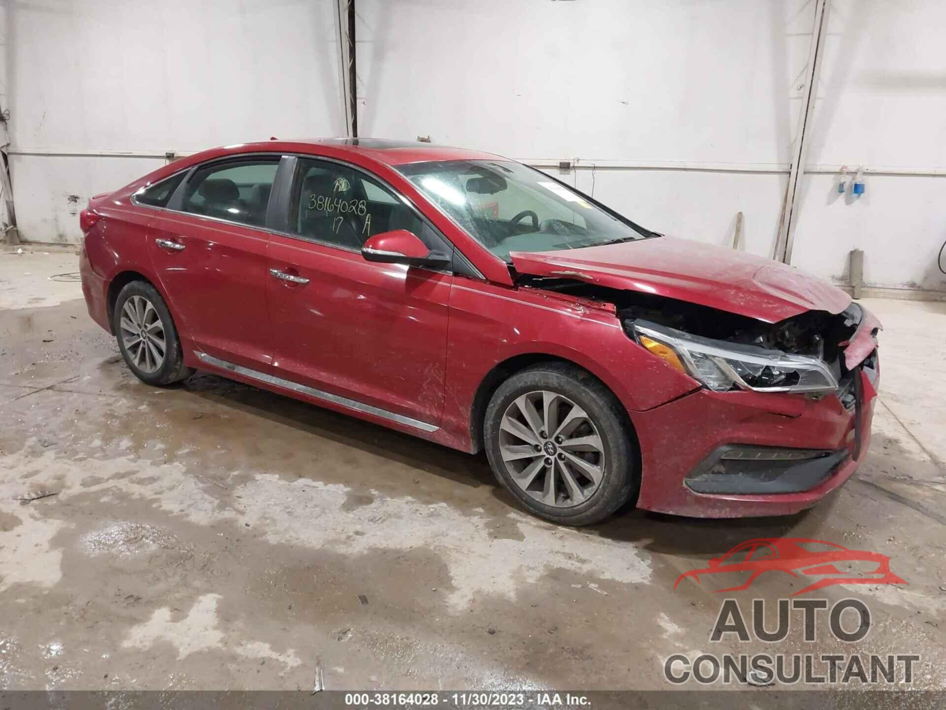 HYUNDAI SONATA 2017 - 5NPE34AF1HH481964