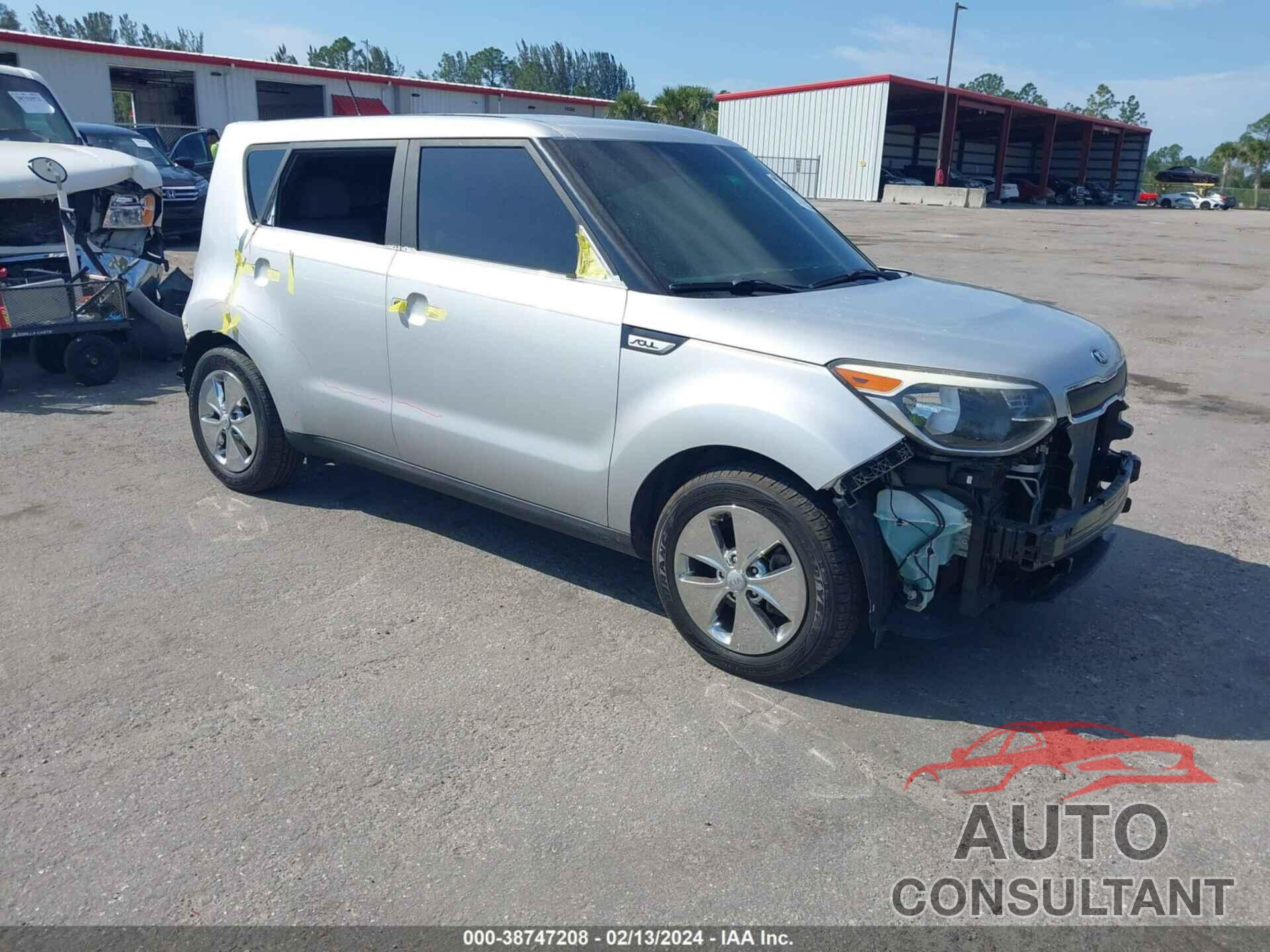 KIA SOUL 2016 - KNDJN2A24G7875228