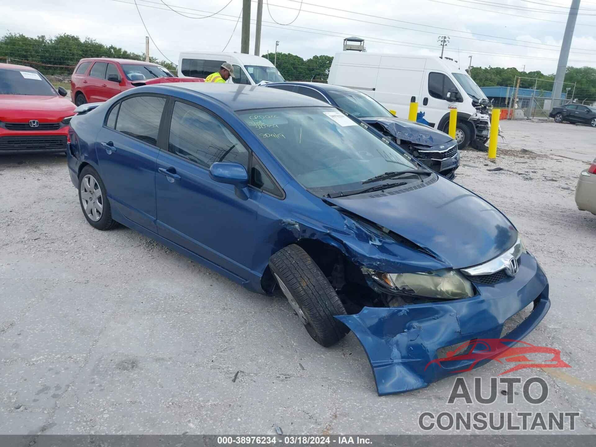 HONDA CIVIC 2010 - 2HGFA1F59AH563661