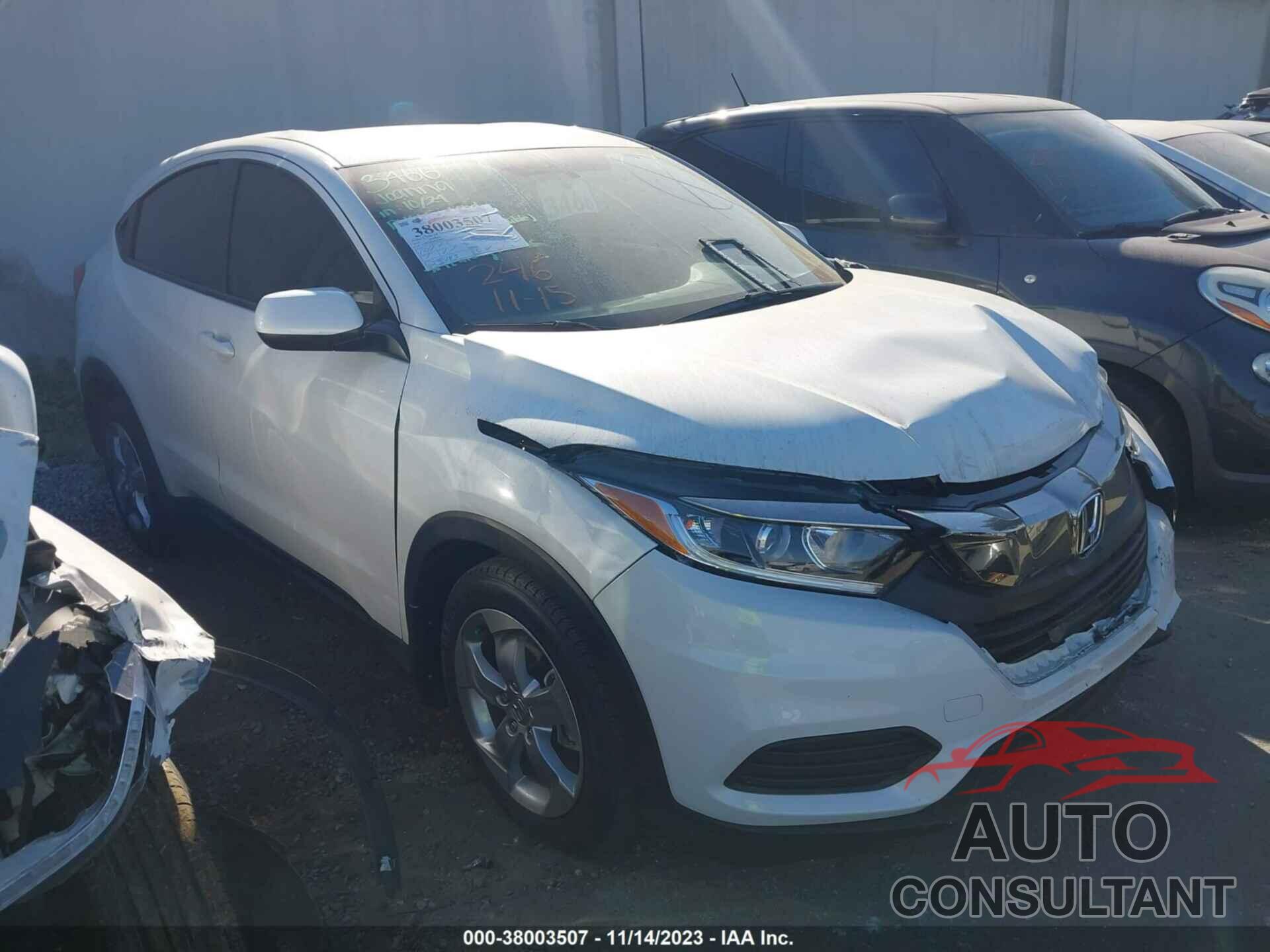 HONDA HR-V 2019 - 3CZRU5H36KM706049