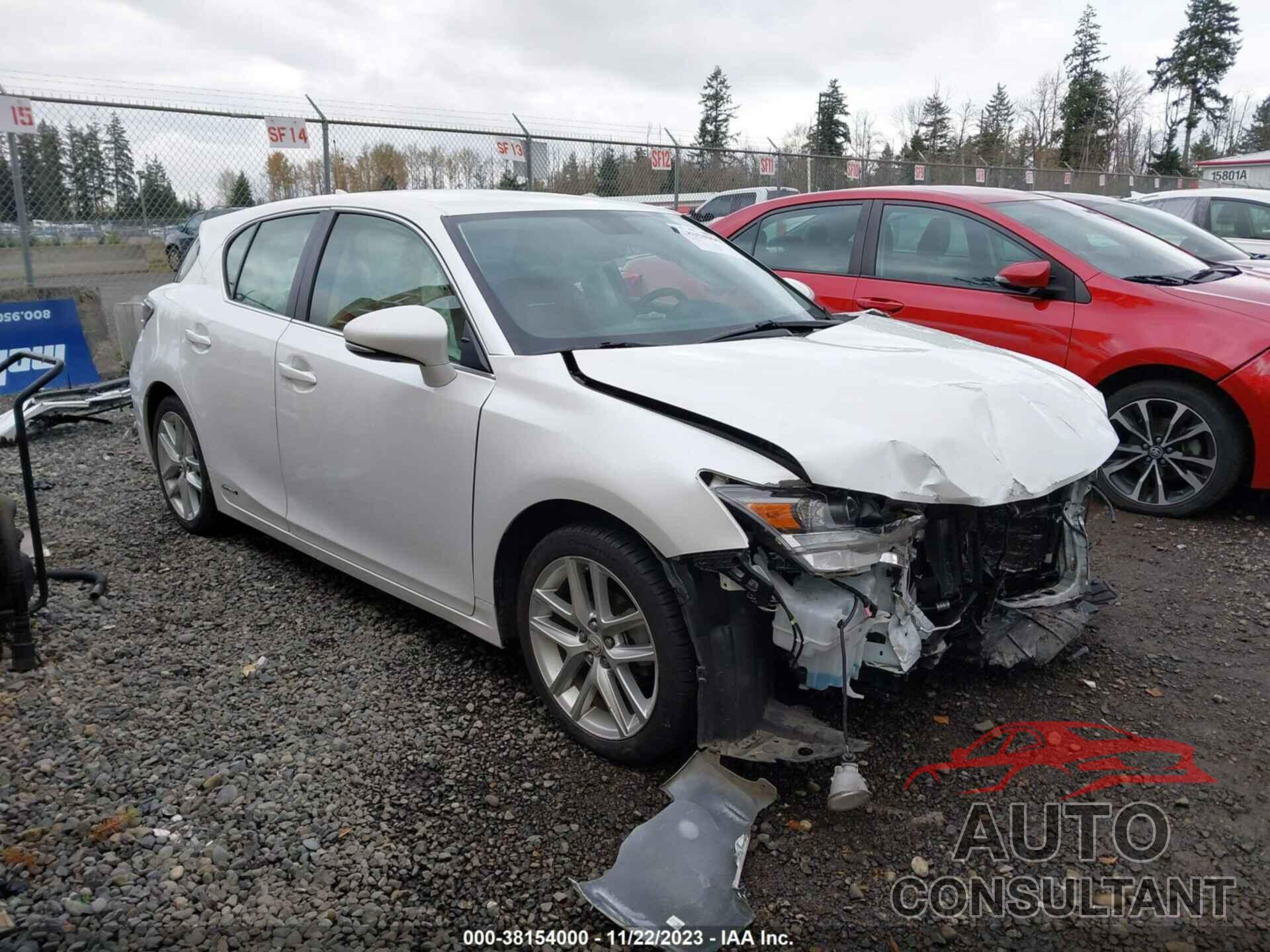 LEXUS CT 200H 2016 - JTHKD5BHXG2252641