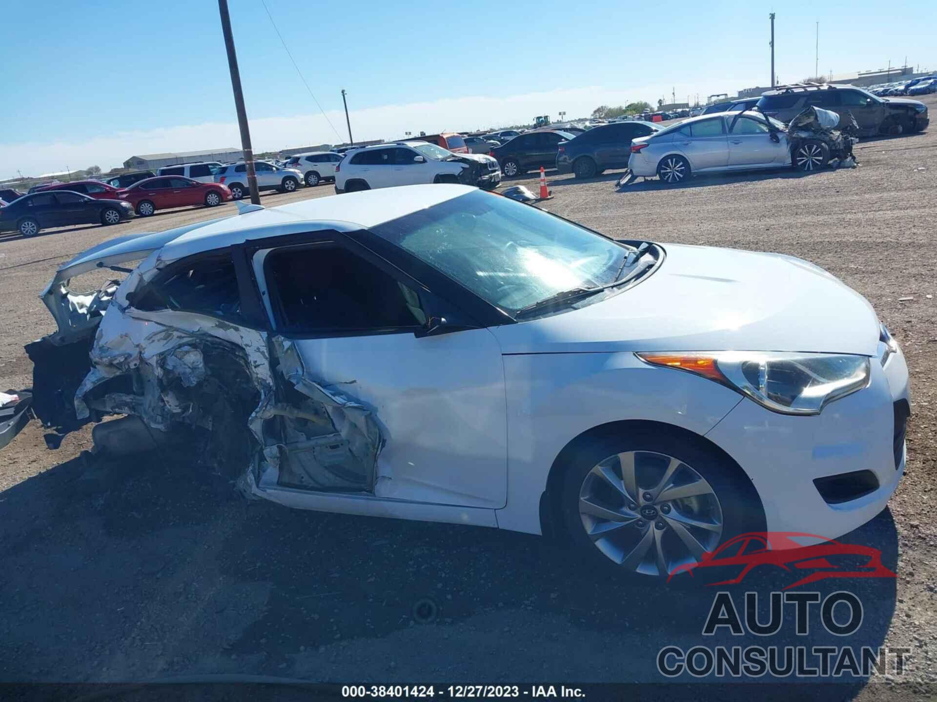 HYUNDAI VELOSTER 2016 - KMHTC6AD6GU292518