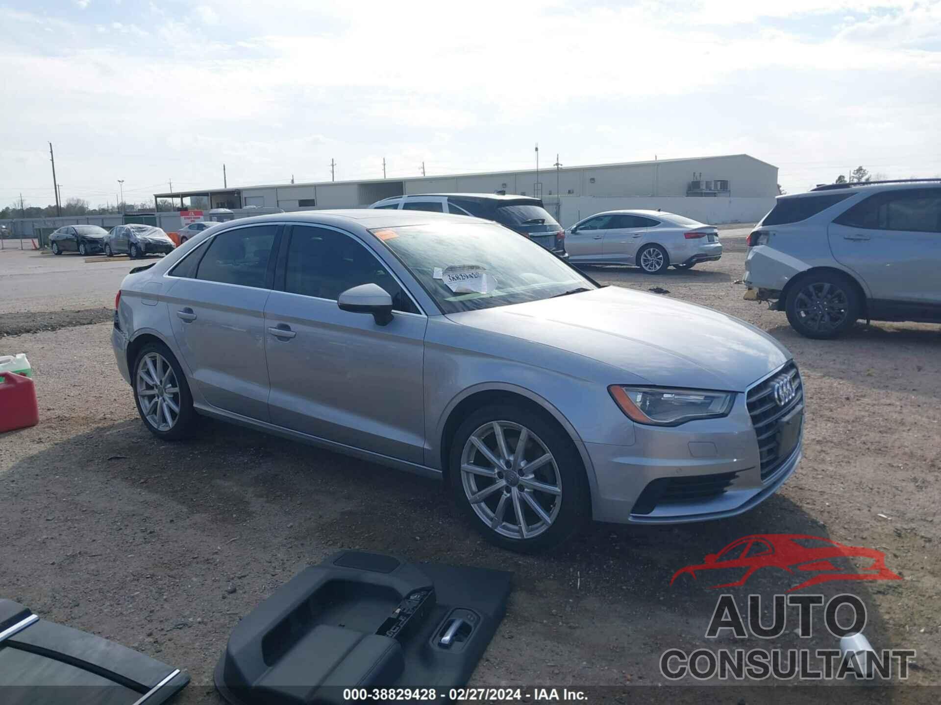 AUDI A3 2016 - WAUC7GFF7G1008059