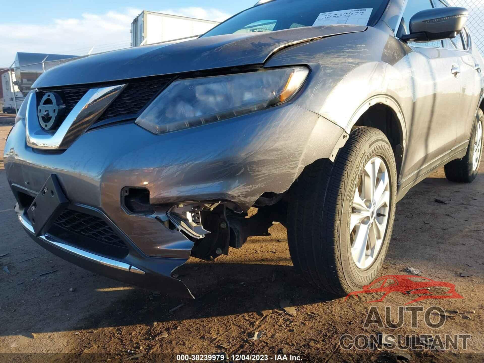 NISSAN ROGUE 2016 - 5N1AT2MM0GC898060