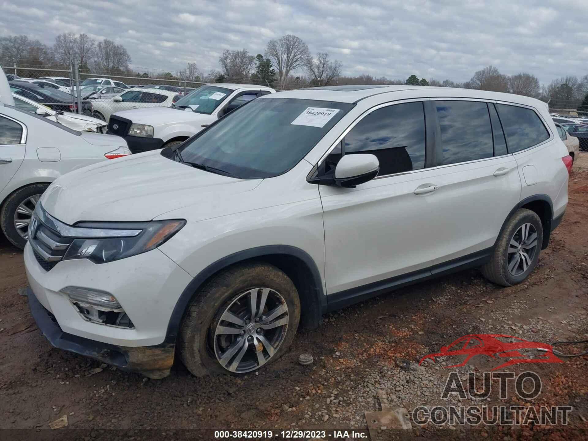 HONDA PILOT 2018 - 5FNYF5H58JB016741