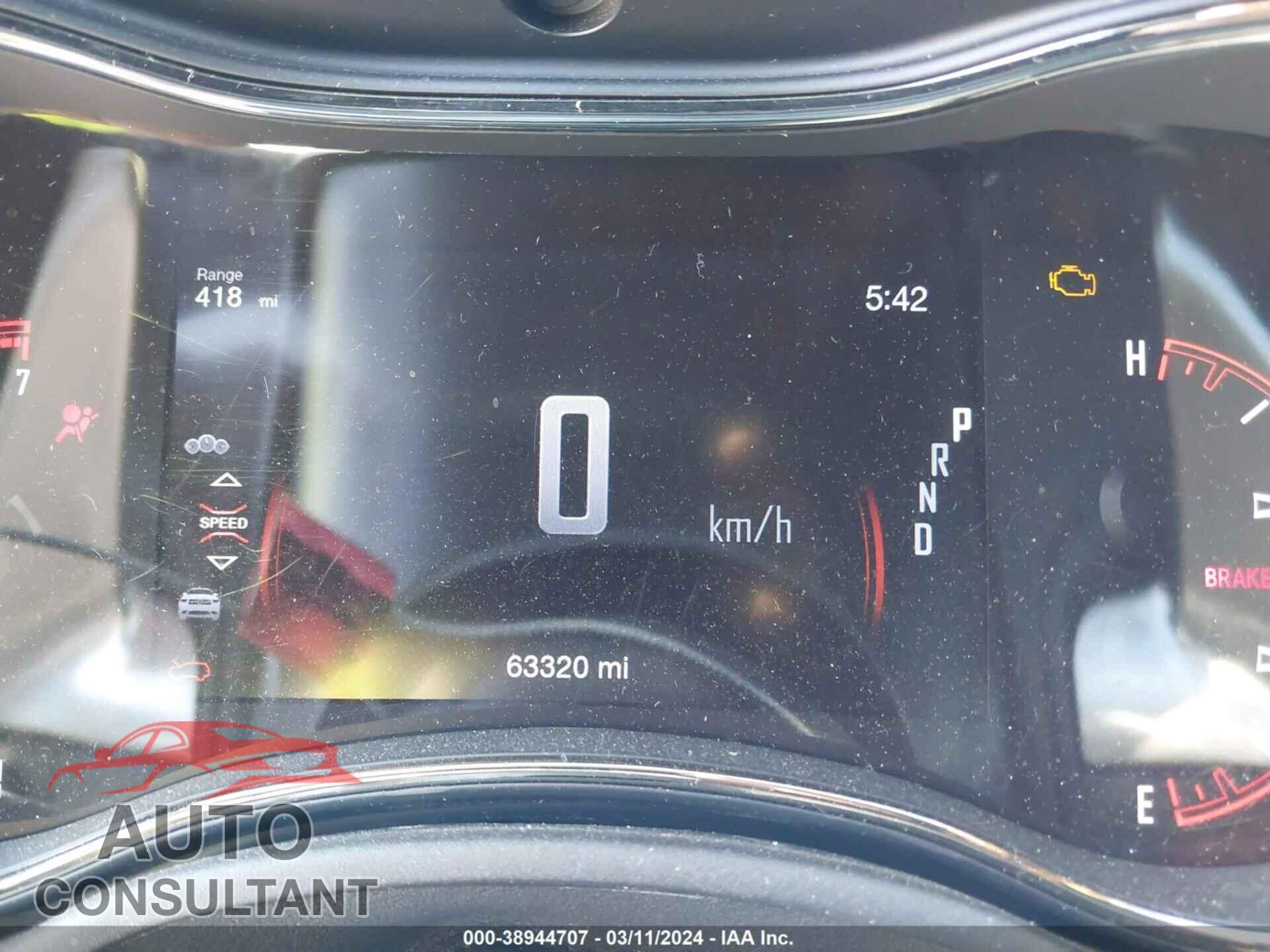 DODGE DURANGO 2019 - 1C4RDJDG8KC745458