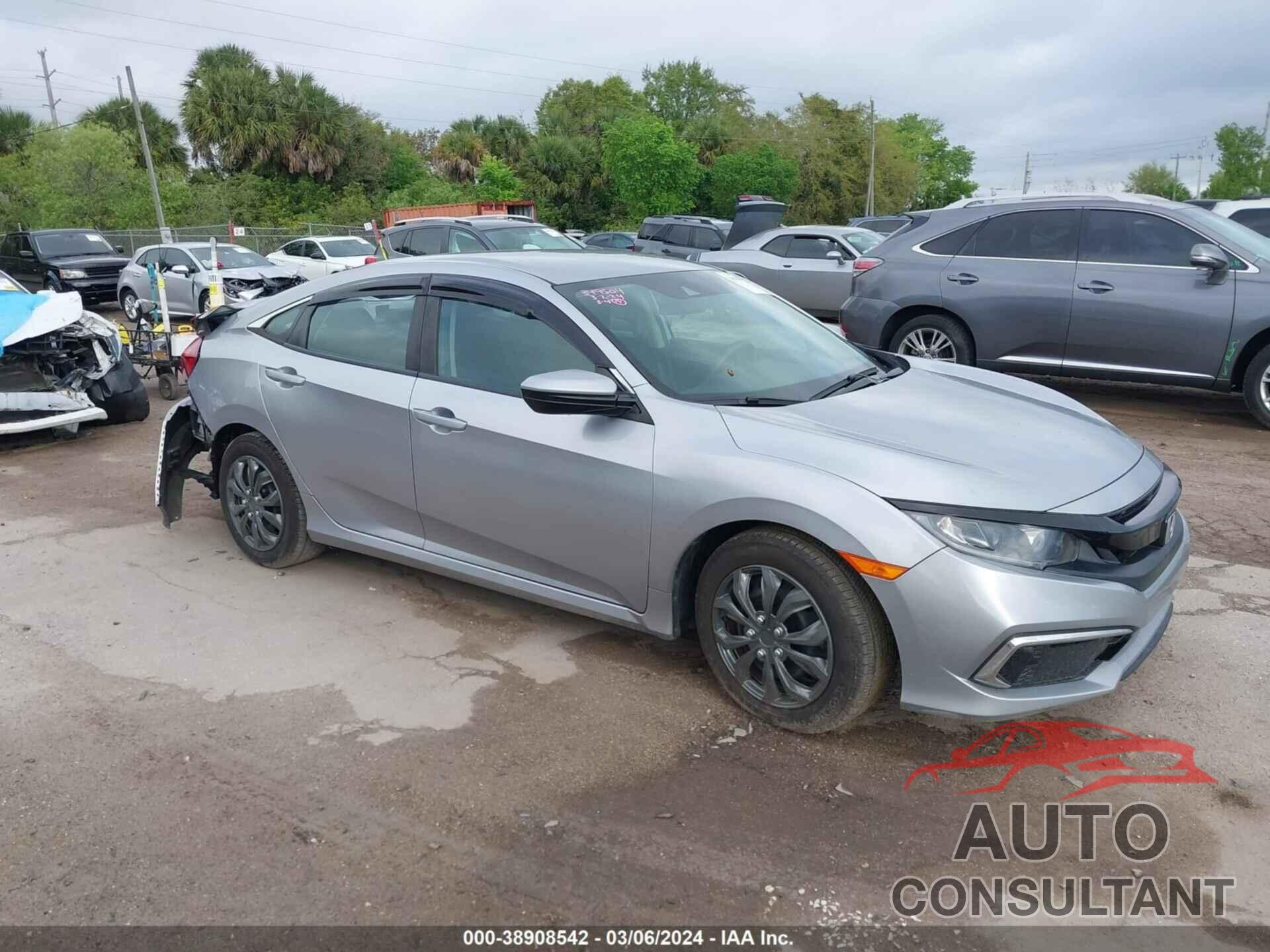 HONDA CIVIC 2019 - 2HGFC2F69KH548765