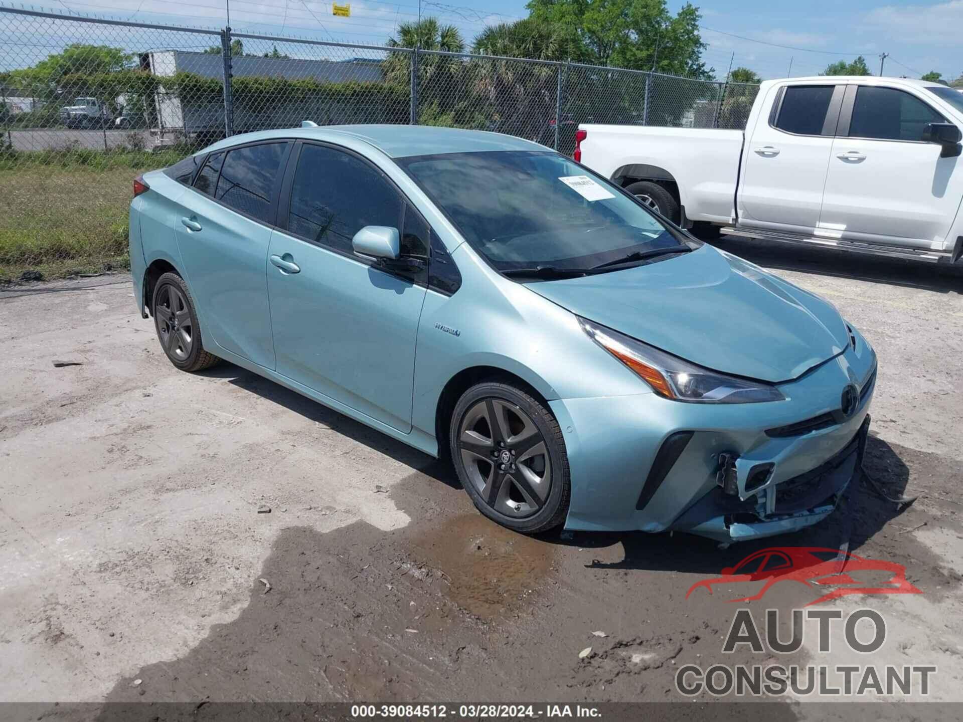 TOYOTA PRIUS 2019 - JTDKARFU5K3075654