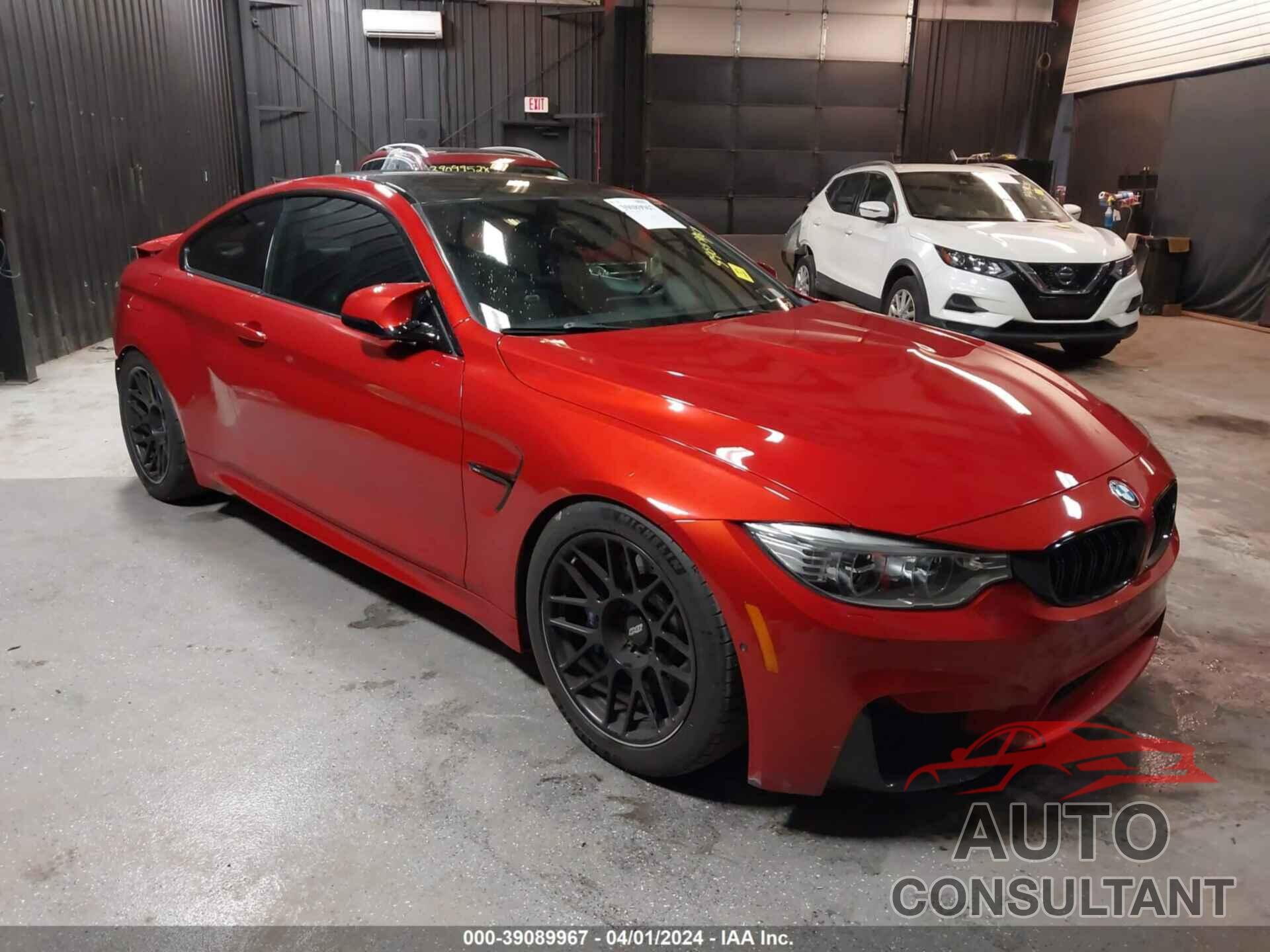 BMW M4 2016 - WBS3R9C59GK337238