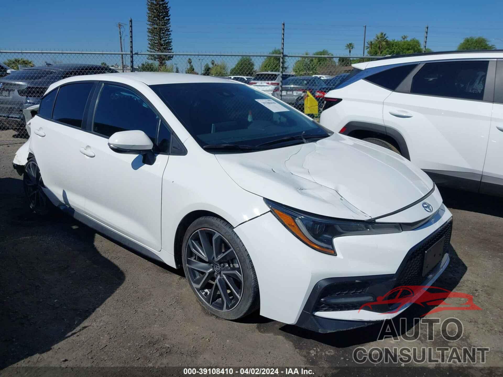 TOYOTA COROLLA 2020 - 5YFS4RCE7LP031961