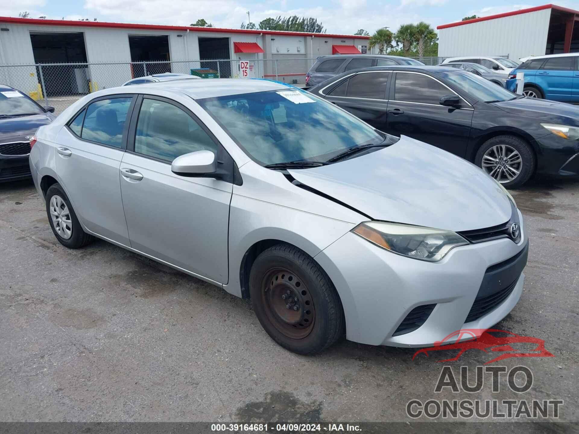 TOYOTA COROLLA 2014 - 2T1BURHE4EC019584