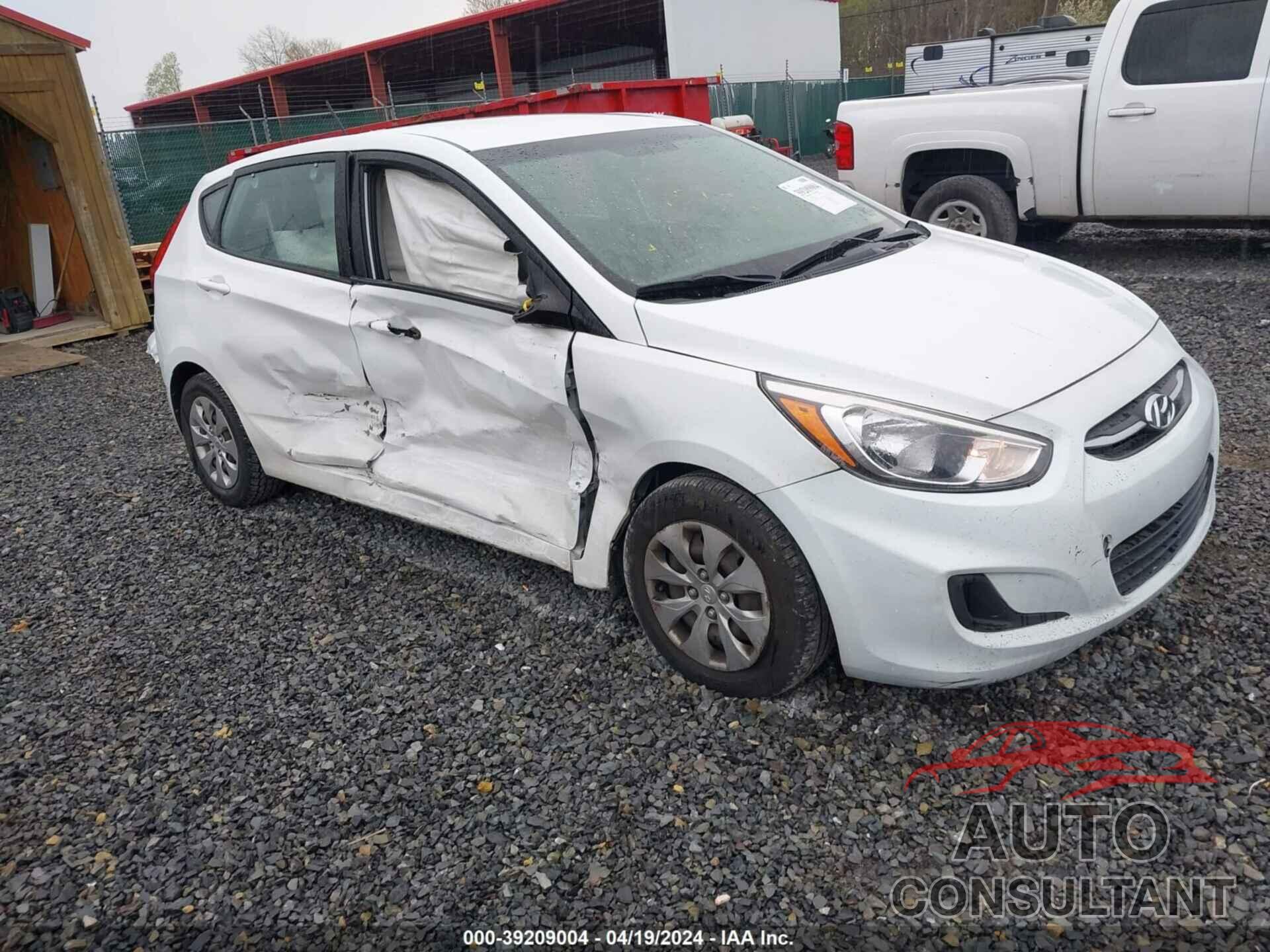 HYUNDAI ACCENT 2017 - KMHCT5AE4HU307280