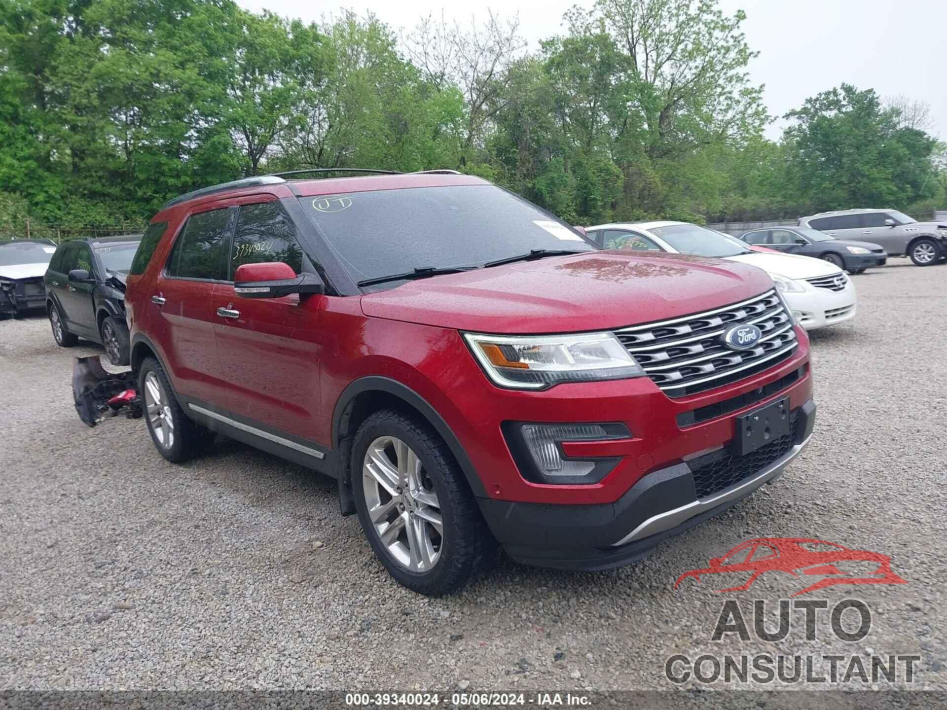 FORD EXPLORER 2017 - 1FM5K8FH1HGA87692