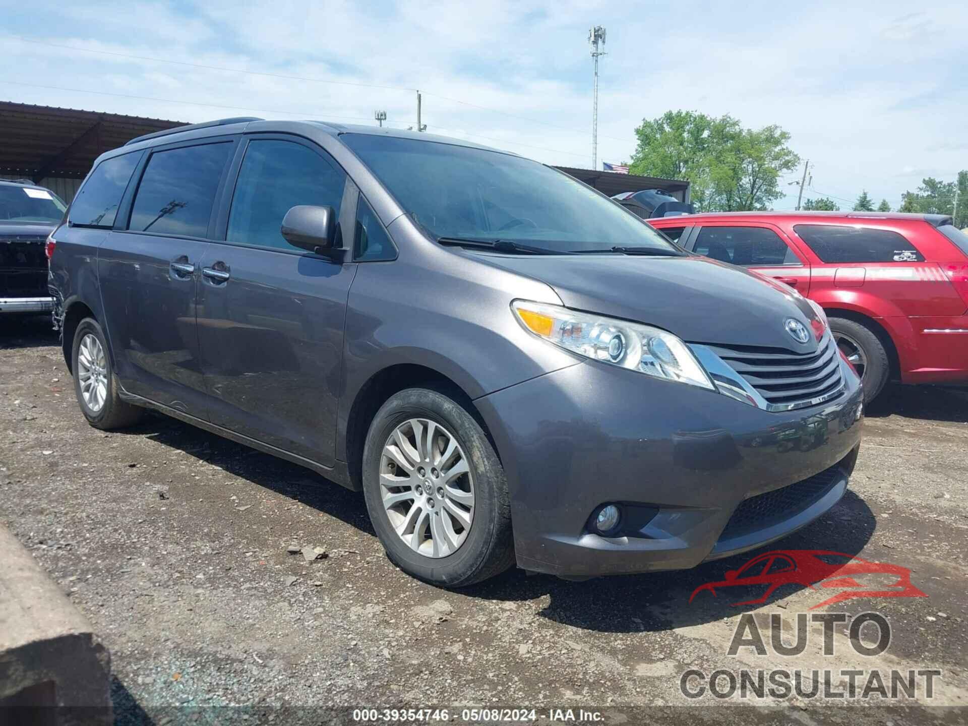 TOYOTA SIENNA 2017 - 5TDYZ3DC9HS896760