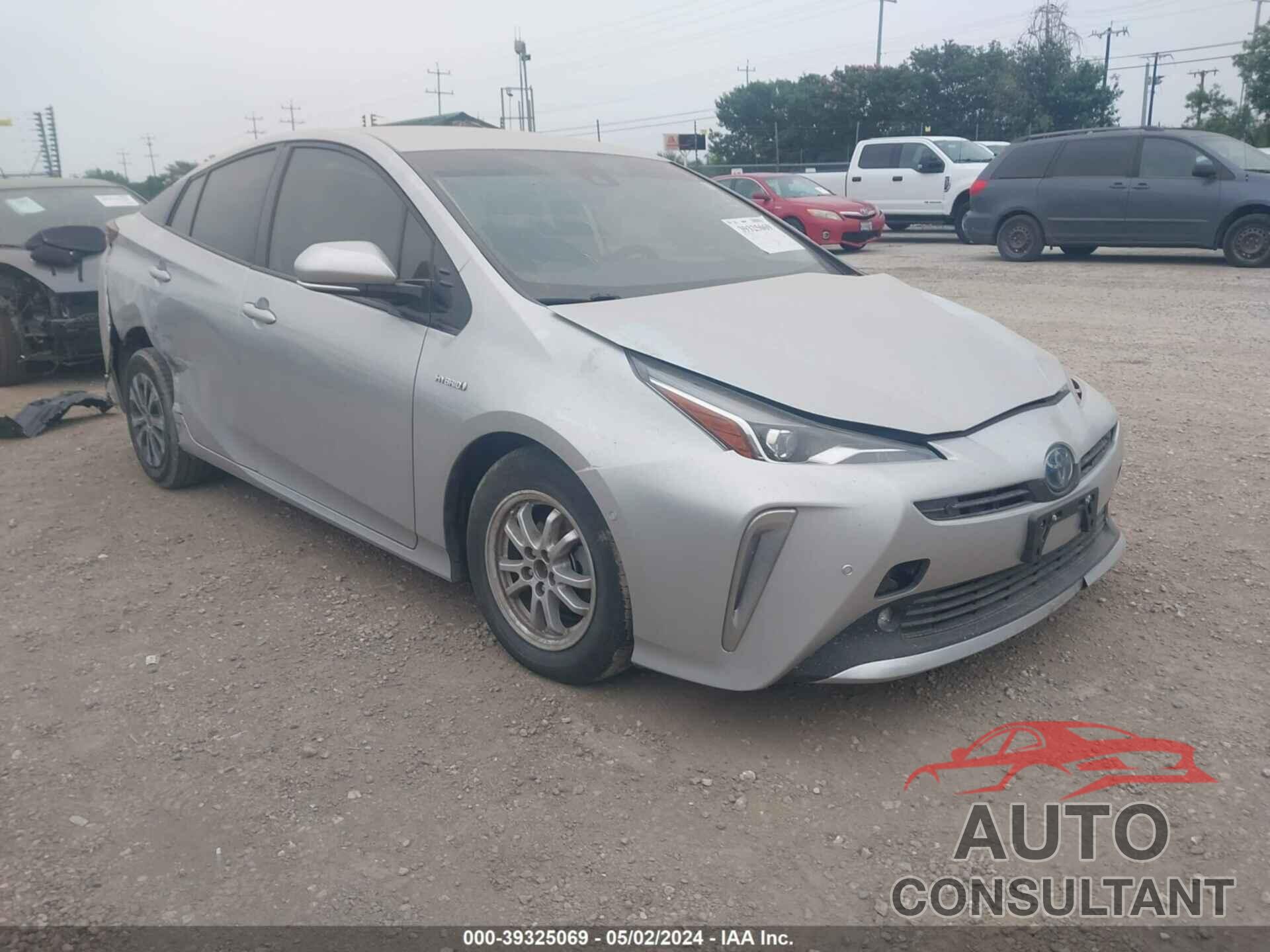 TOYOTA PRIUS 2019 - JTDL9RFU8K3008429