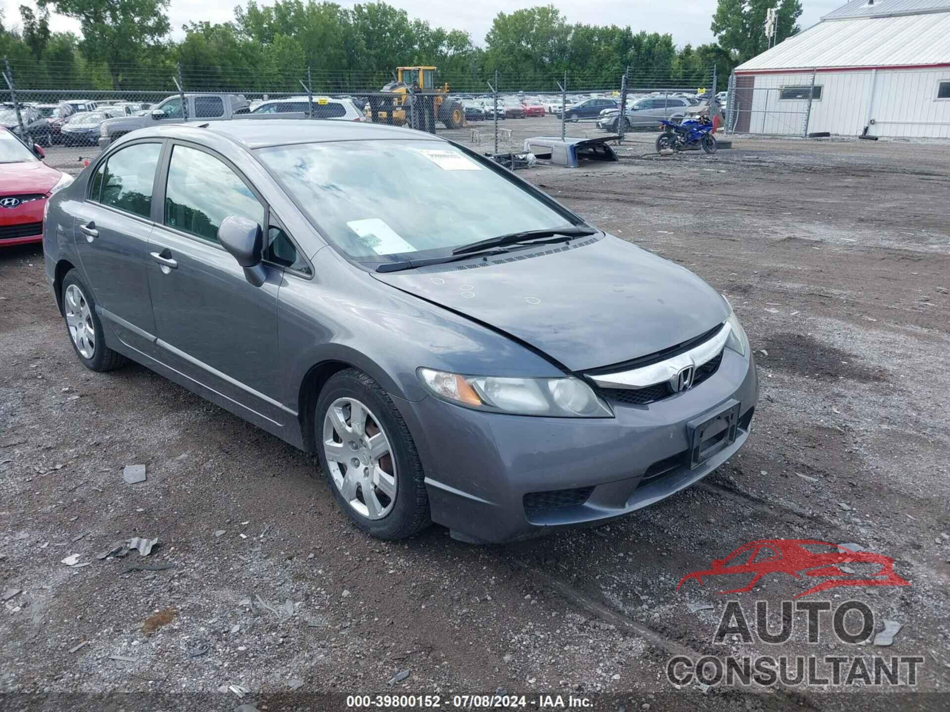 HONDA CIVIC 2009 - 19XFA16549E049786