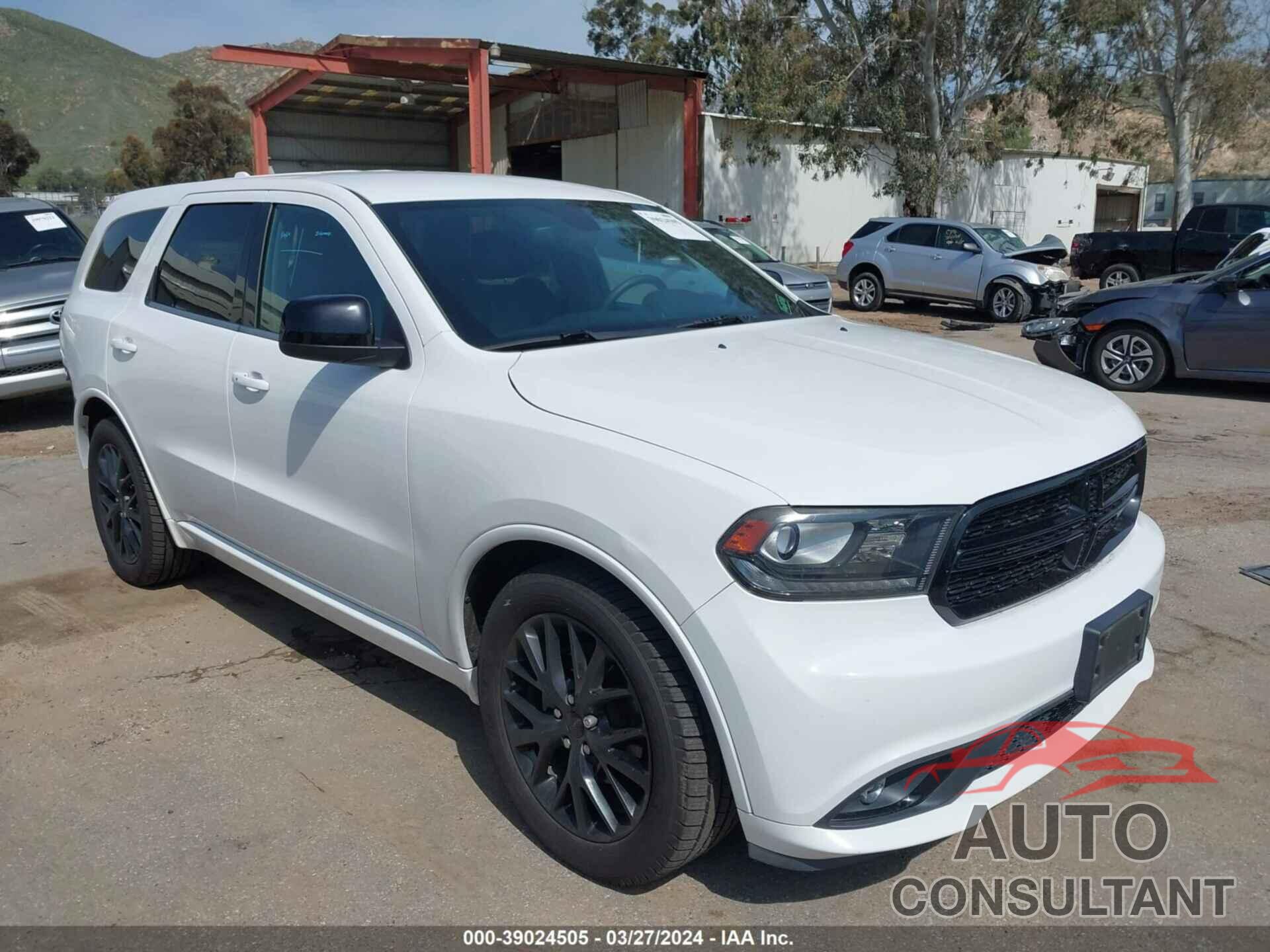DODGE DURANGO 2016 - 1C4RDHAG6GC387183