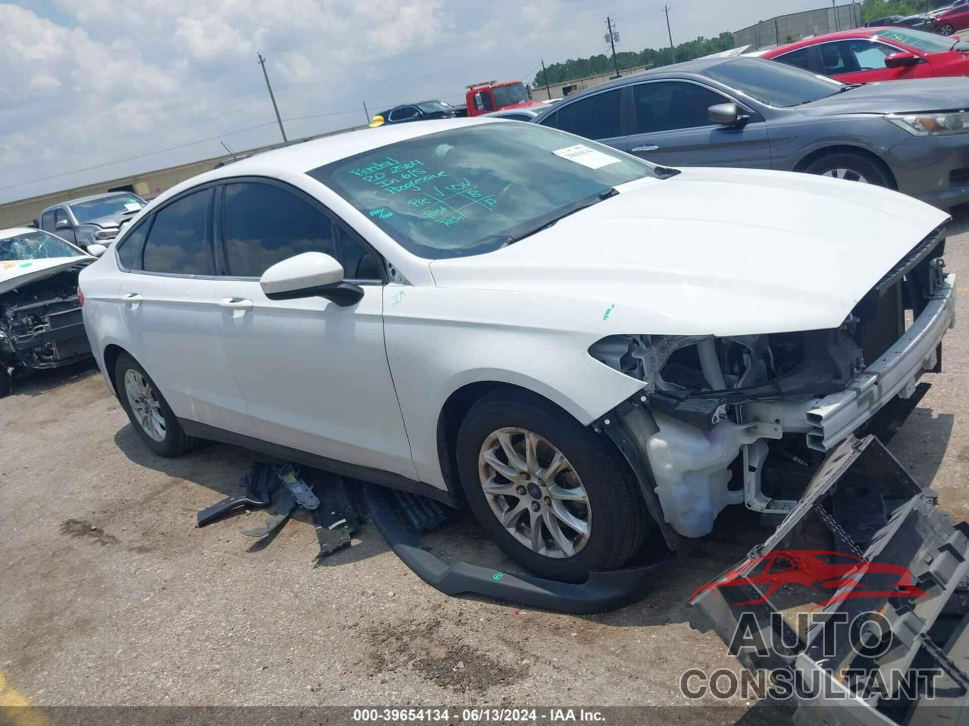 FORD FUSION 2016 - 3FA6P0G7XGR340488