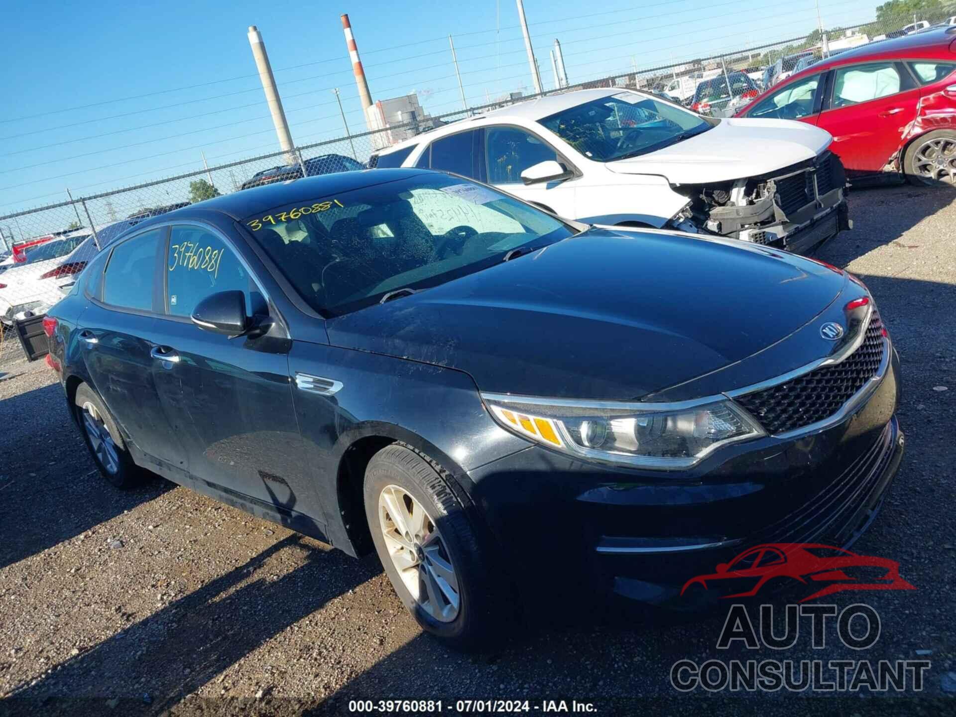 KIA OPTIMA 2016 - 5XXGT4L38GG101556