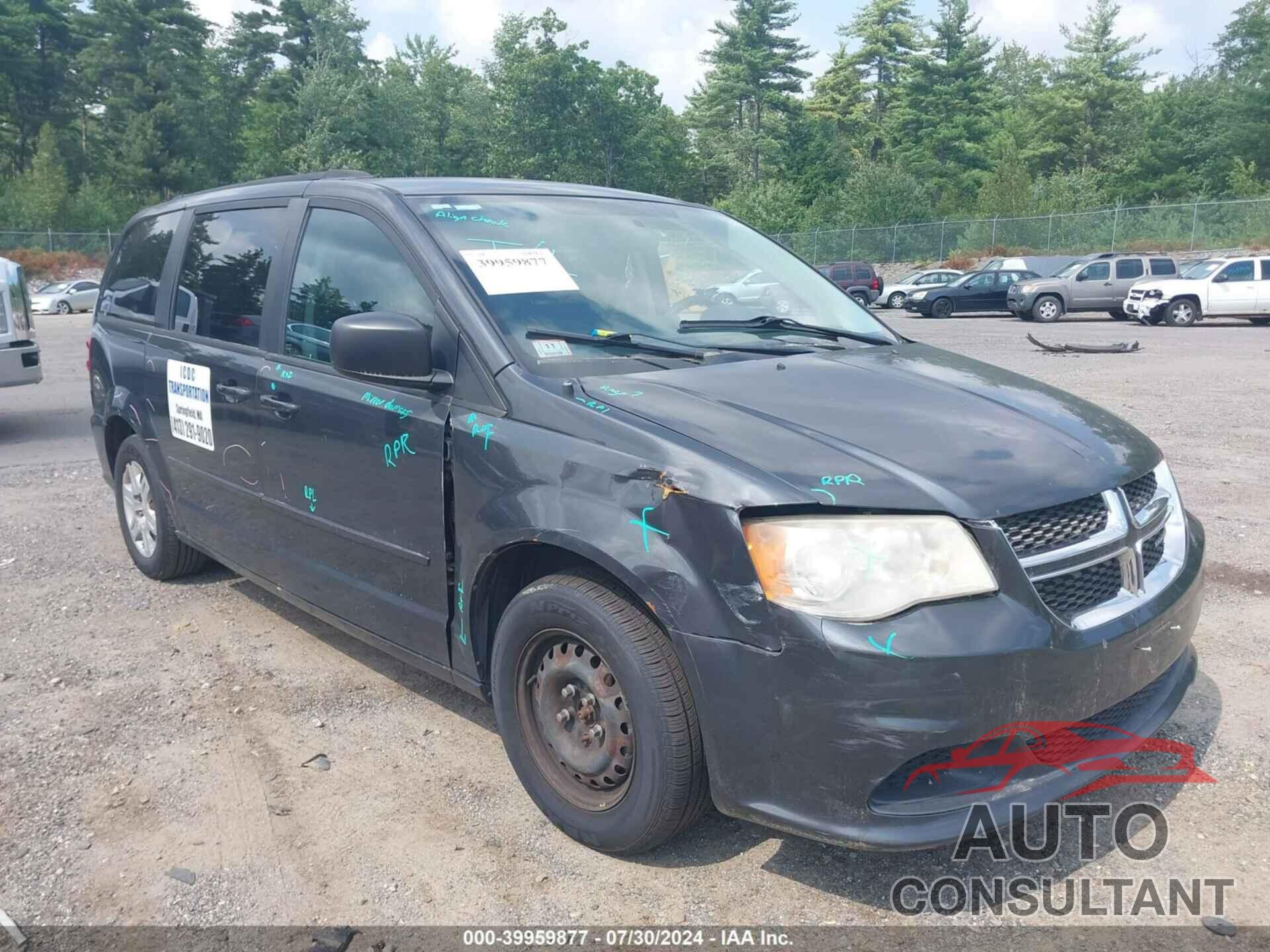 DODGE GRAND CARAVAN 2011 - 2D4RN4DG0BR658906