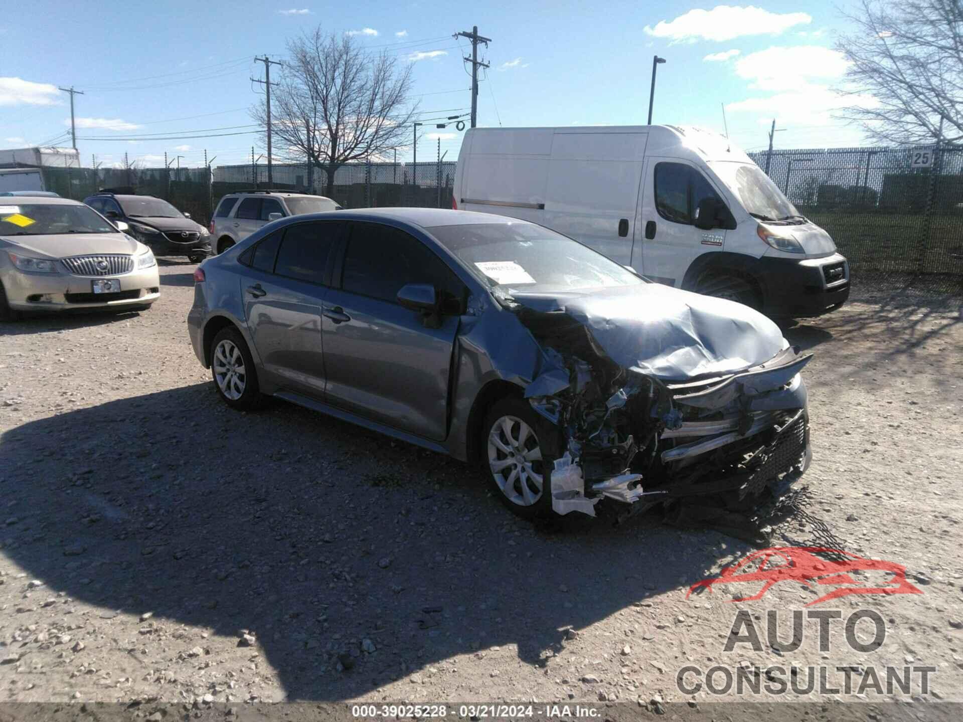 TOYOTA COROLLA 2021 - JTDEPMAE8MJ184073