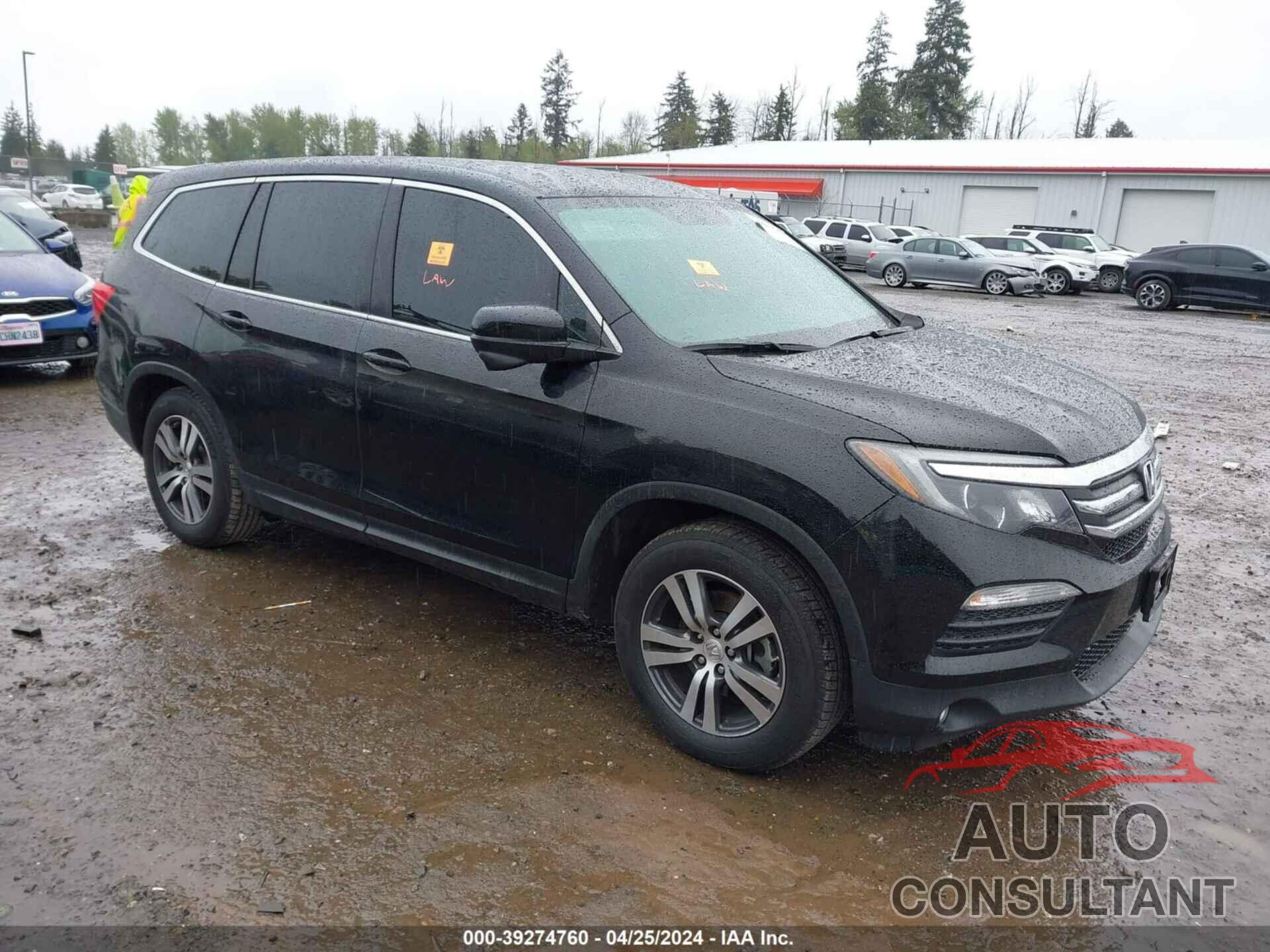 HONDA PILOT 2018 - 5FNYF6H38JB041739