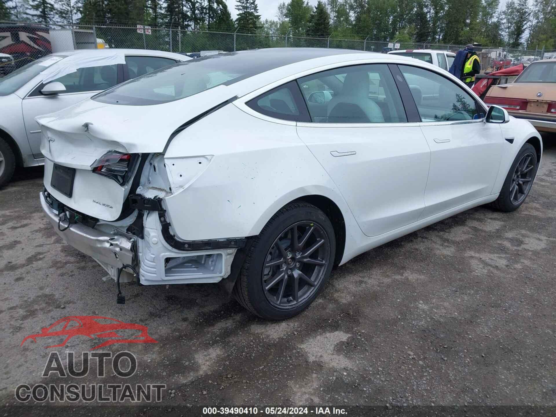 TESLA MODEL 3 2020 - 5YJ3E1EBXLF606913