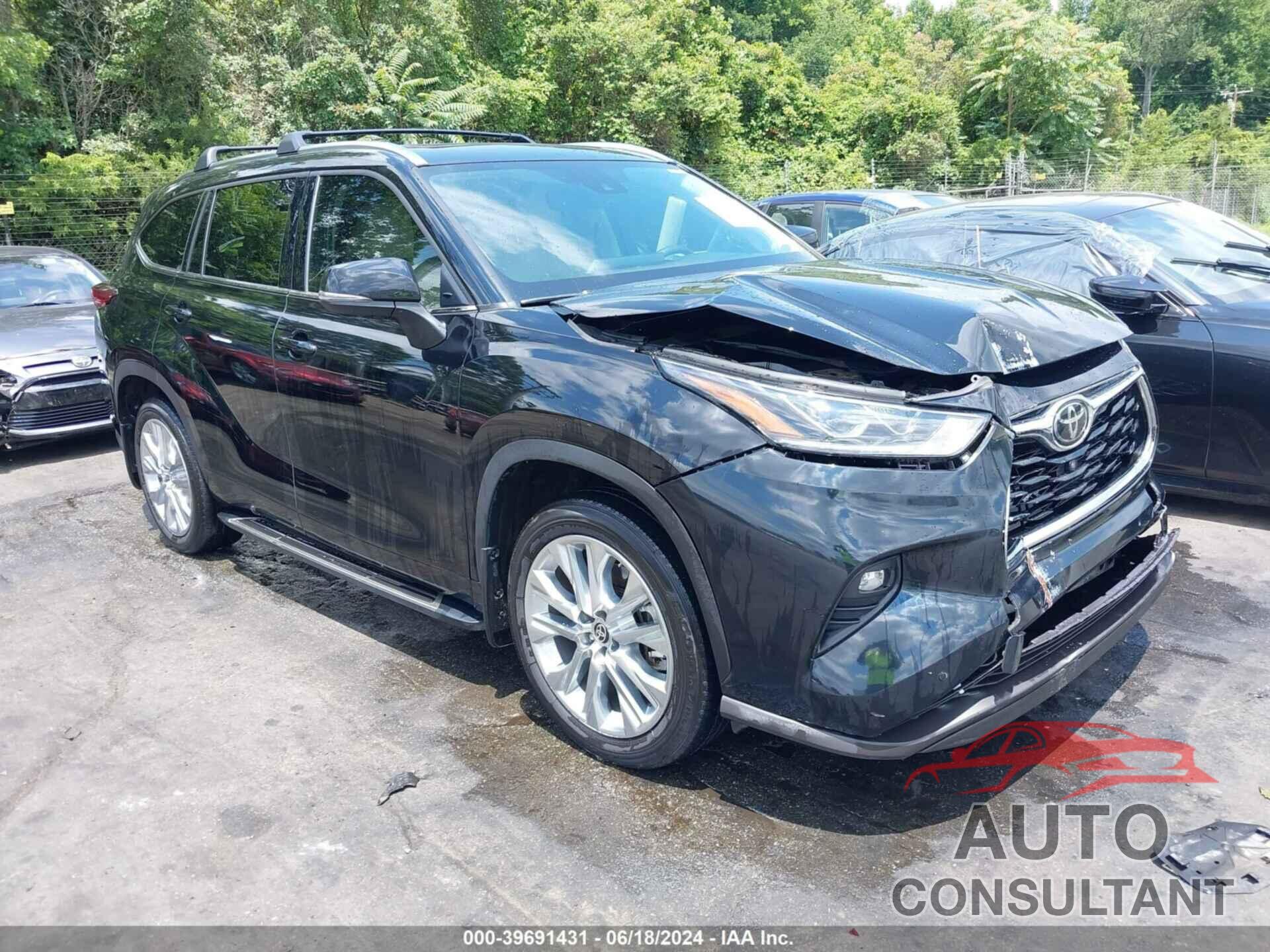 TOYOTA HIGHLANDER 2020 - 5TDDZRBH4LS008599