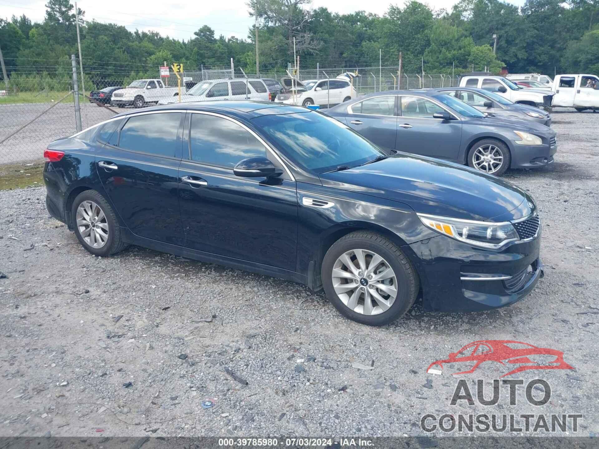 KIA OPTIMA 2016 - 5XXGU4L33GG080032