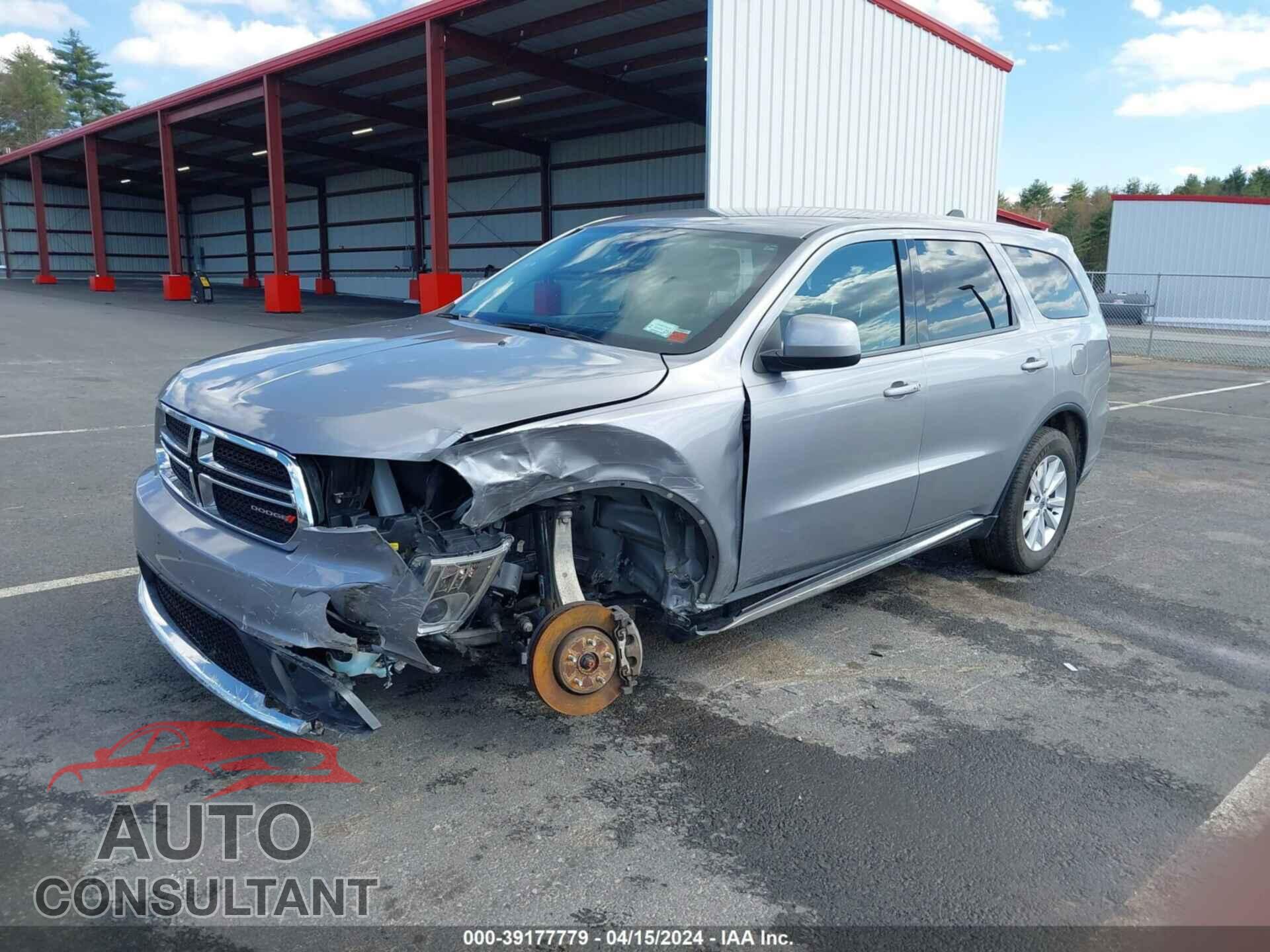 DODGE DURANGO 2019 - 1C4RDJAG8KC622909
