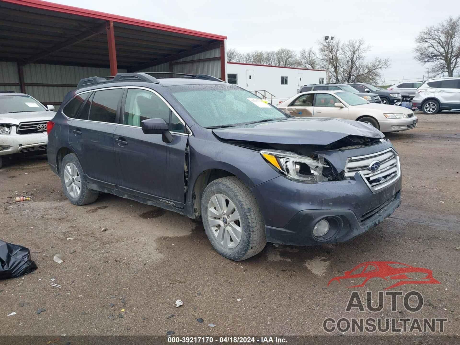 SUBARU OUTBACK 2017 - 4S4BSACC7H3366428