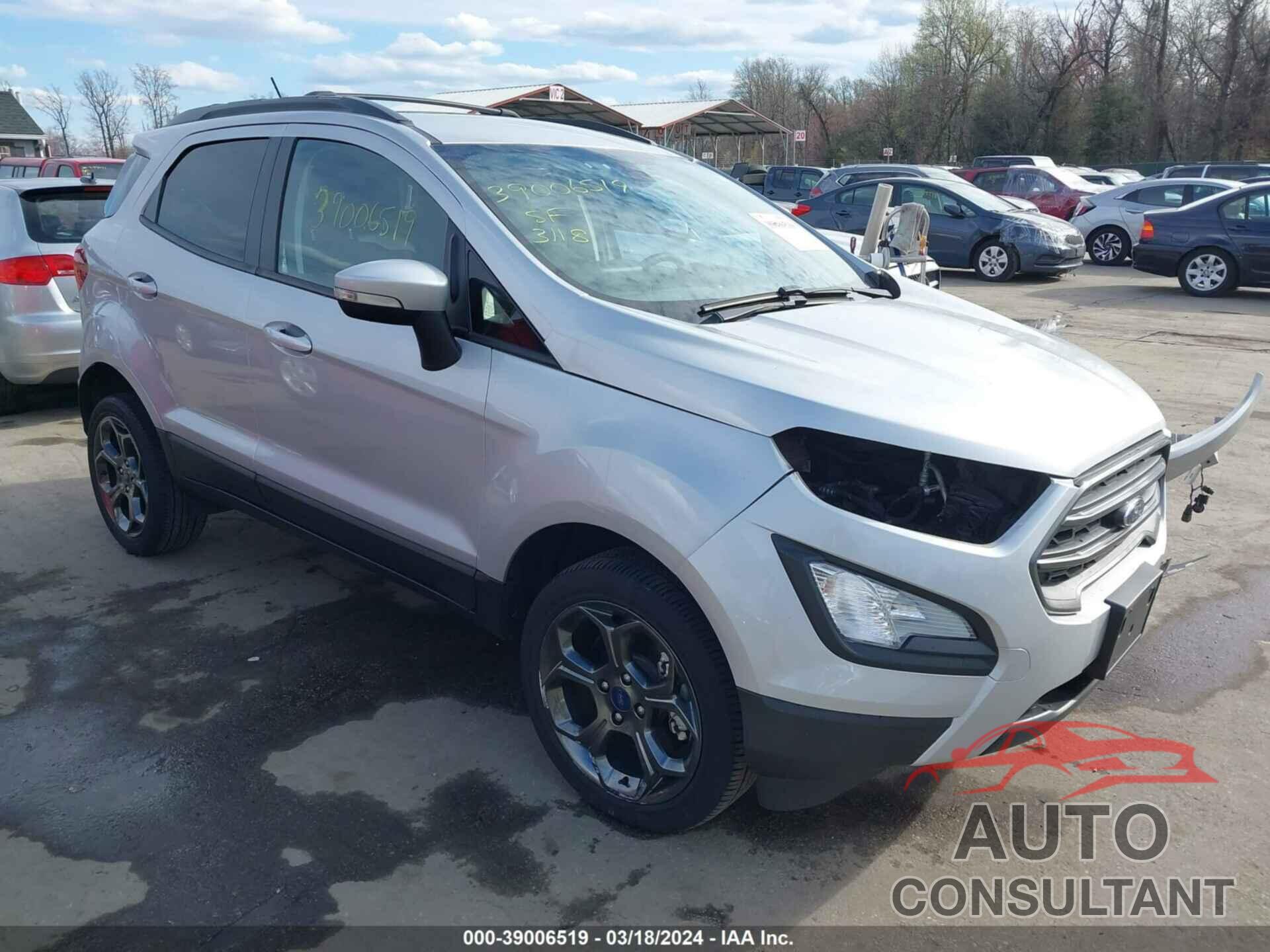 FORD ECOSPORT 2018 - MAJ6P1CL4JC236772