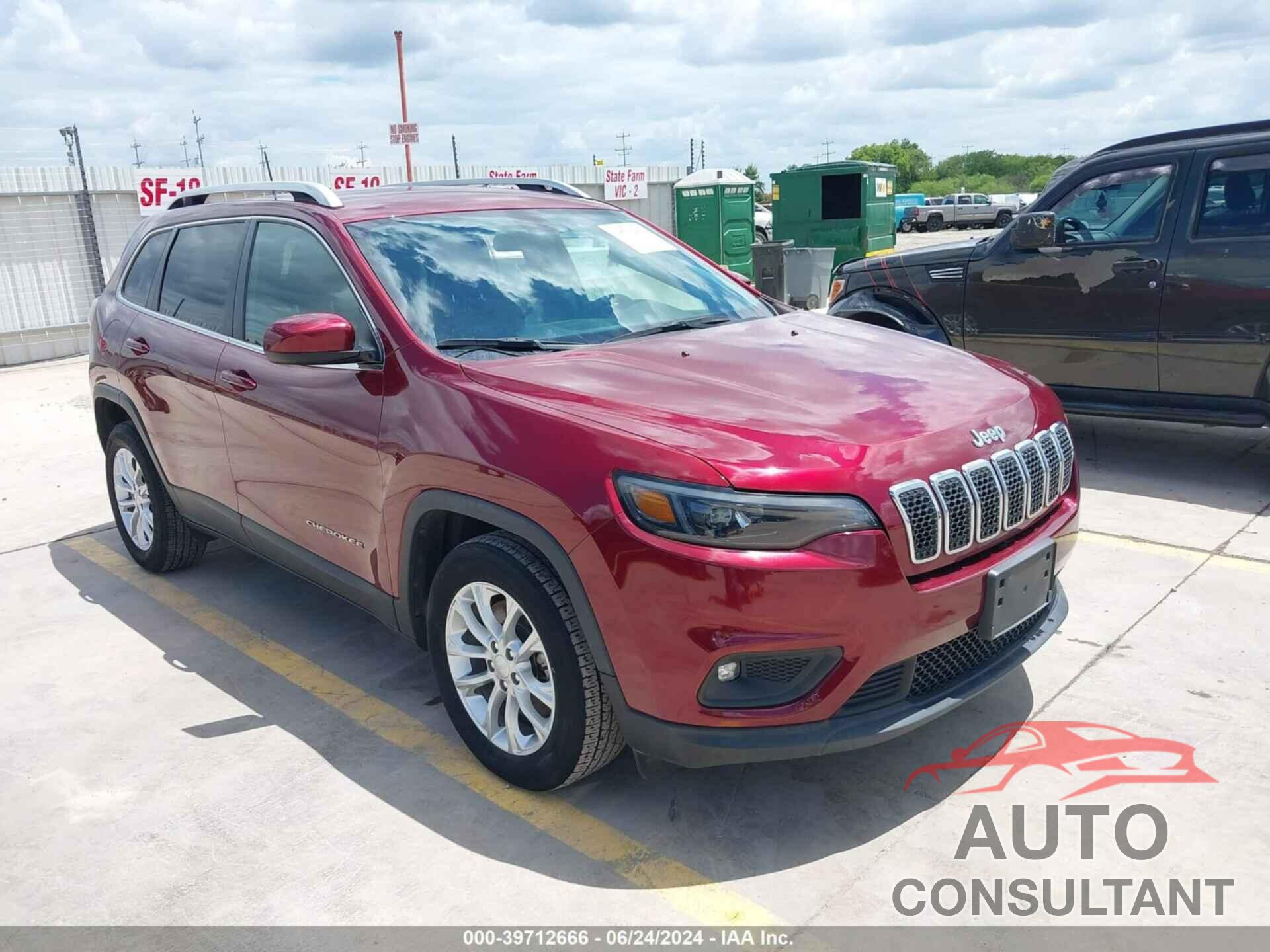 JEEP CHEROKEE 2019 - 1C4PJLCBXKD357823