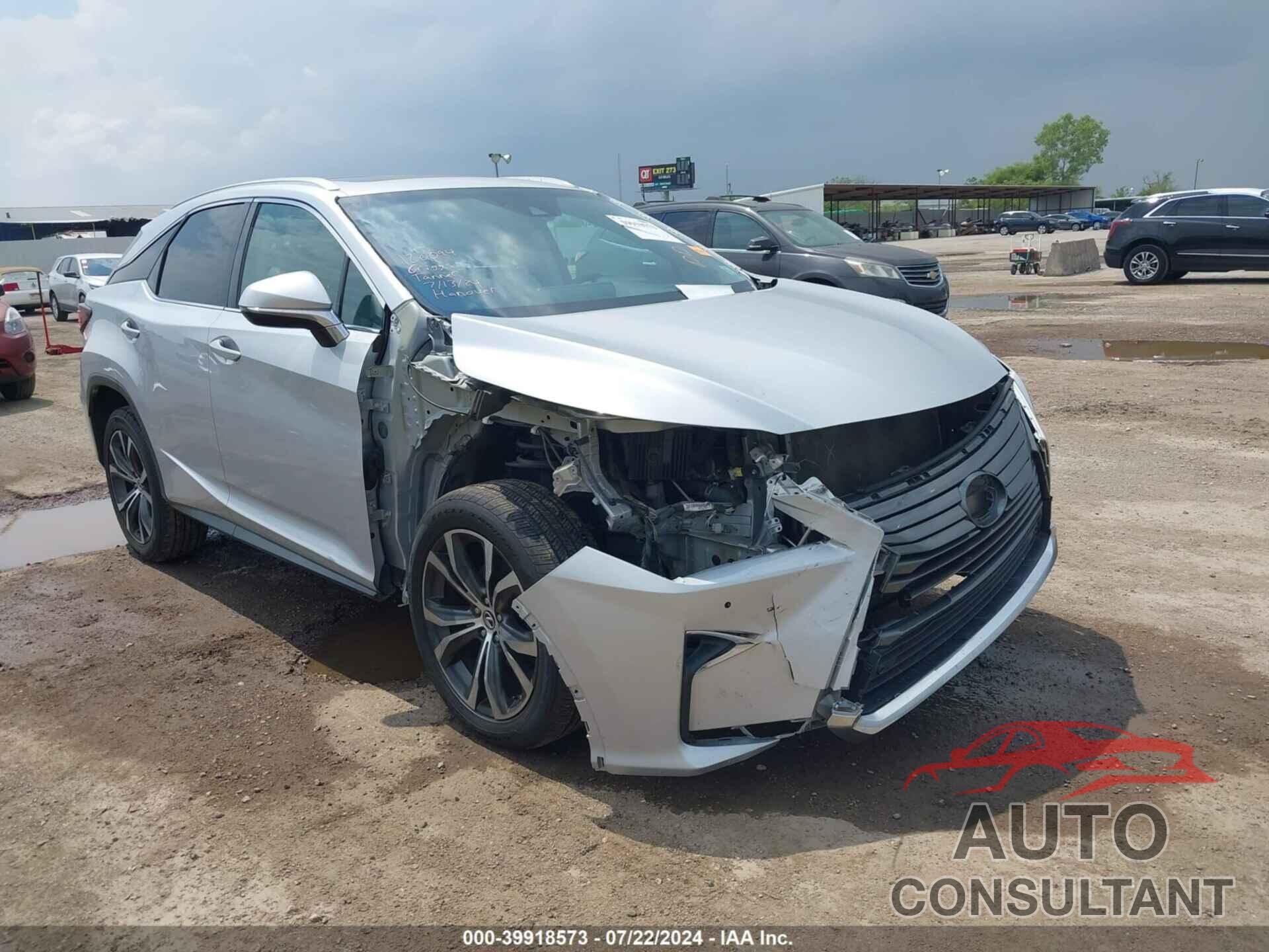 LEXUS RX 350 2018 - 2T2ZZMCA4JC094041