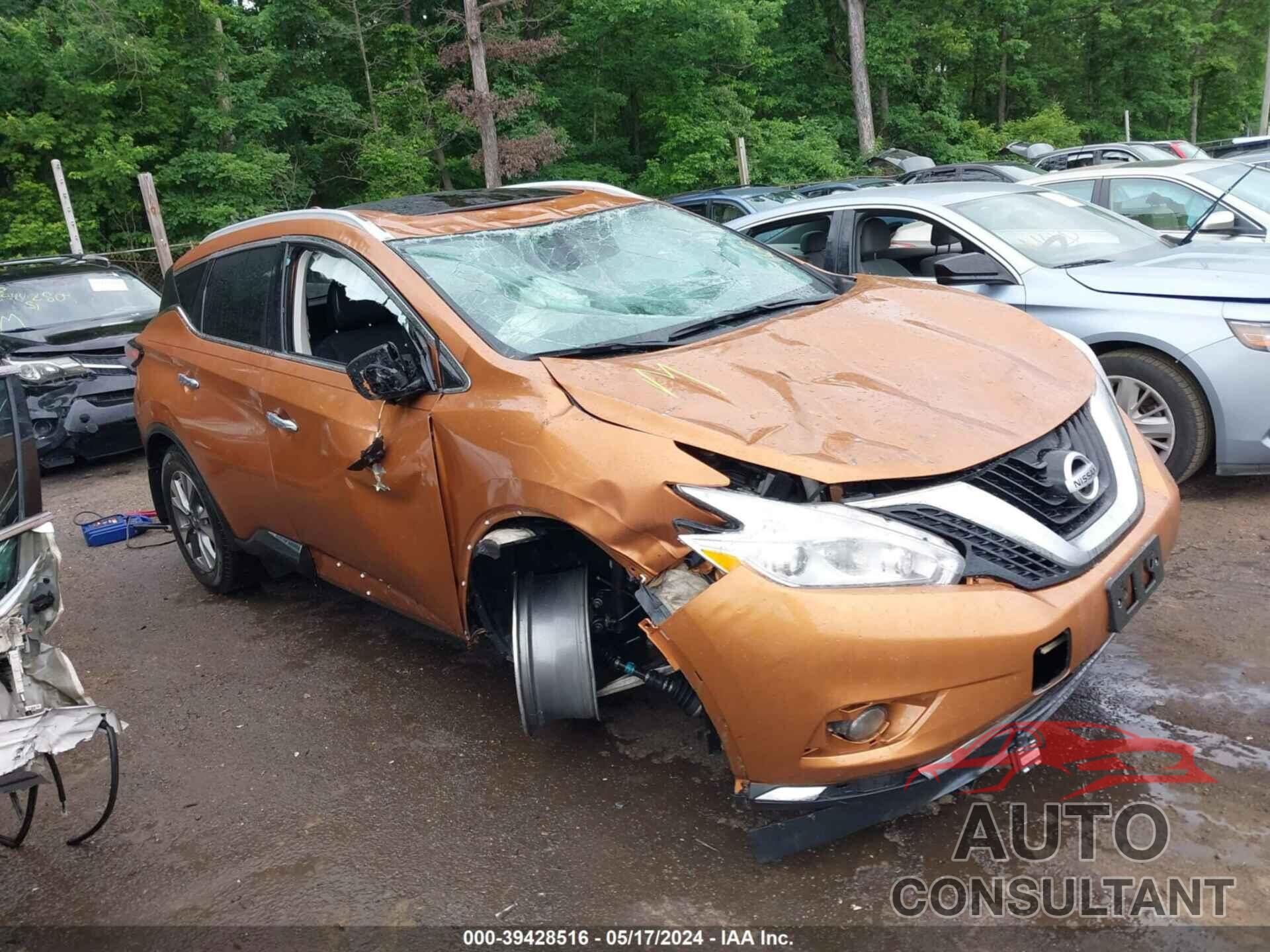 NISSAN MURANO 2016 - 5N1AZ2MH8GN169262