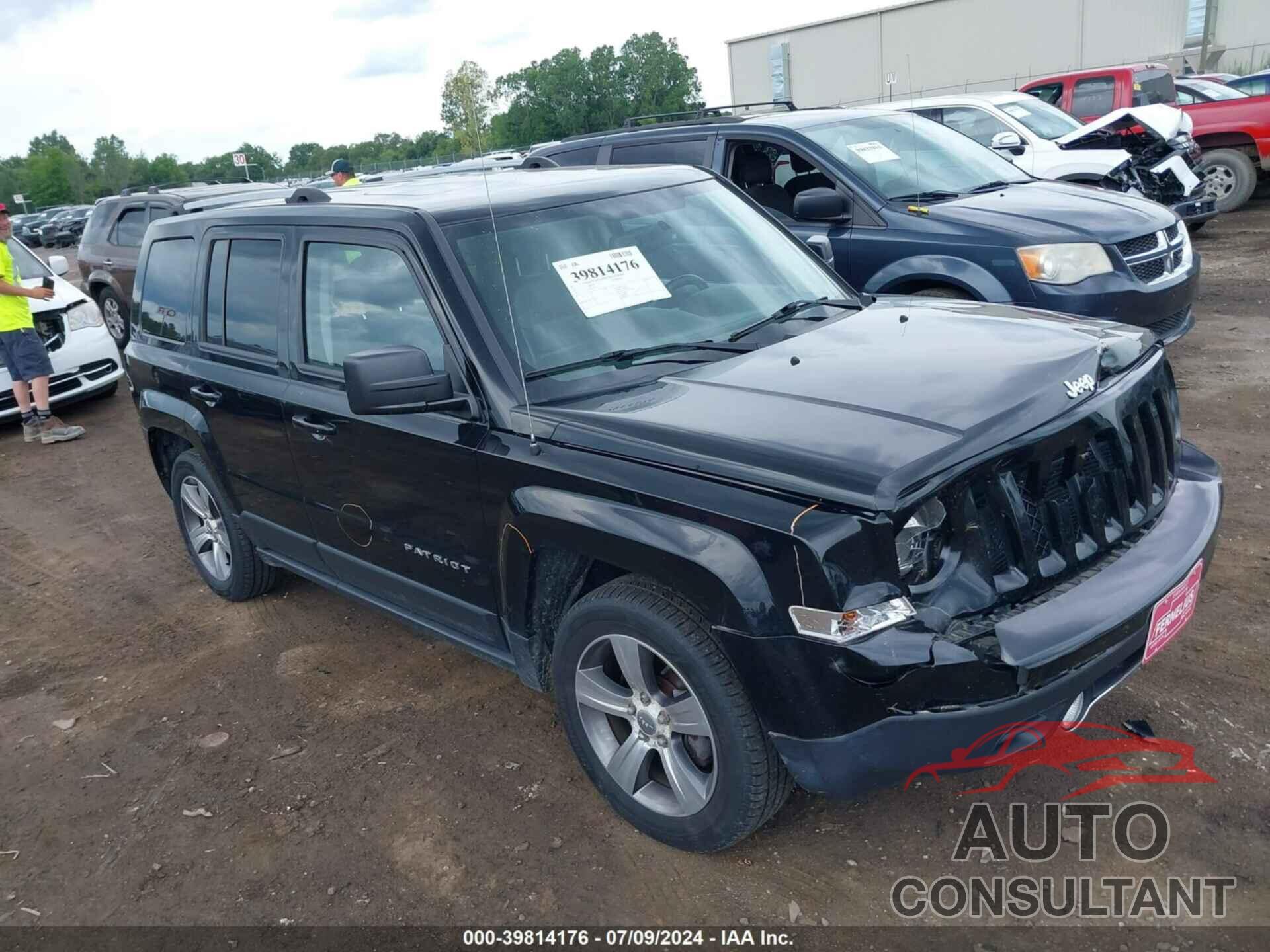 JEEP PATRIOT 2017 - 1C4NJPFA3HD158686