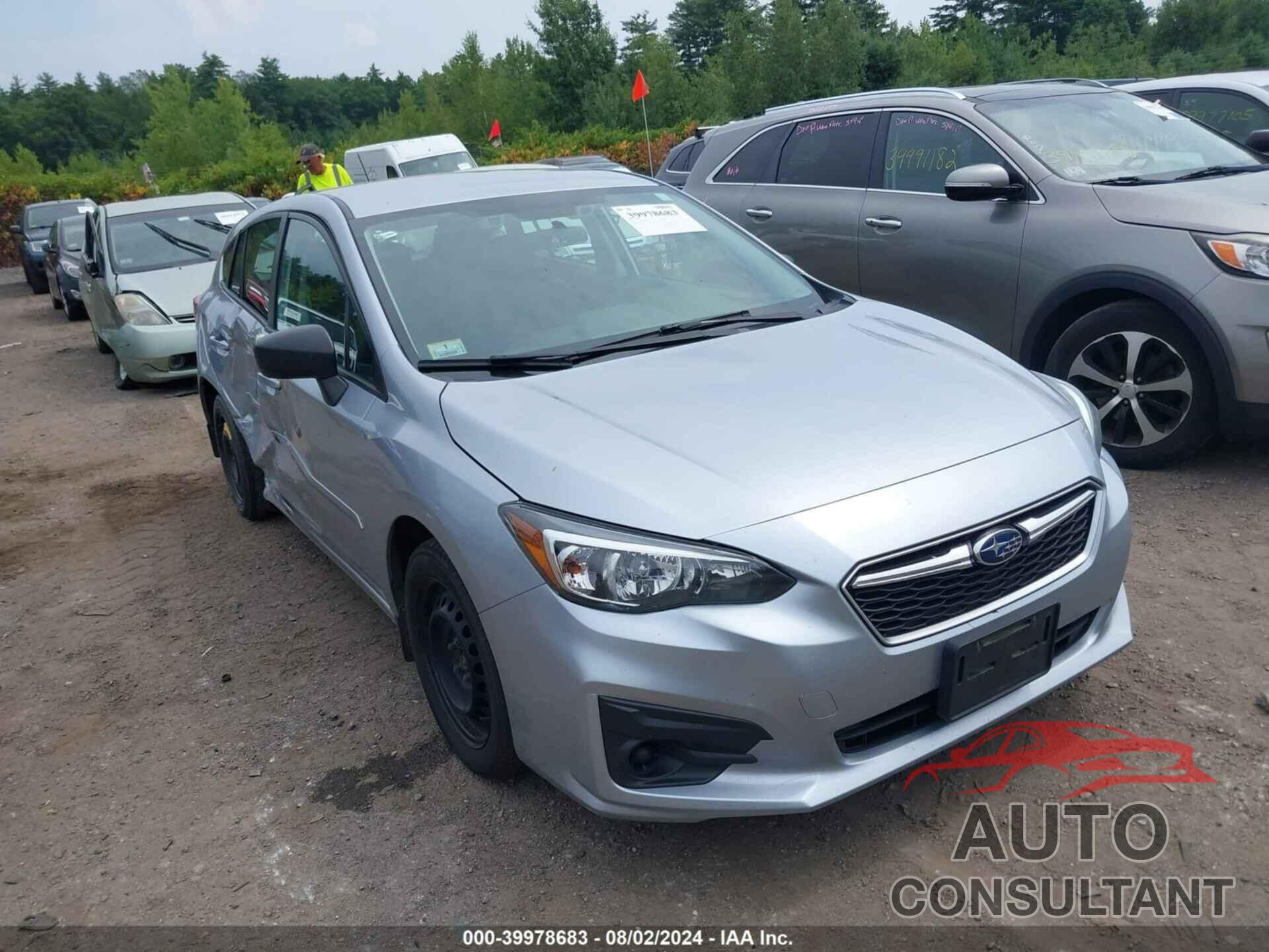 SUBARU IMPREZA 2019 - 4S3GTAB6XK3734479