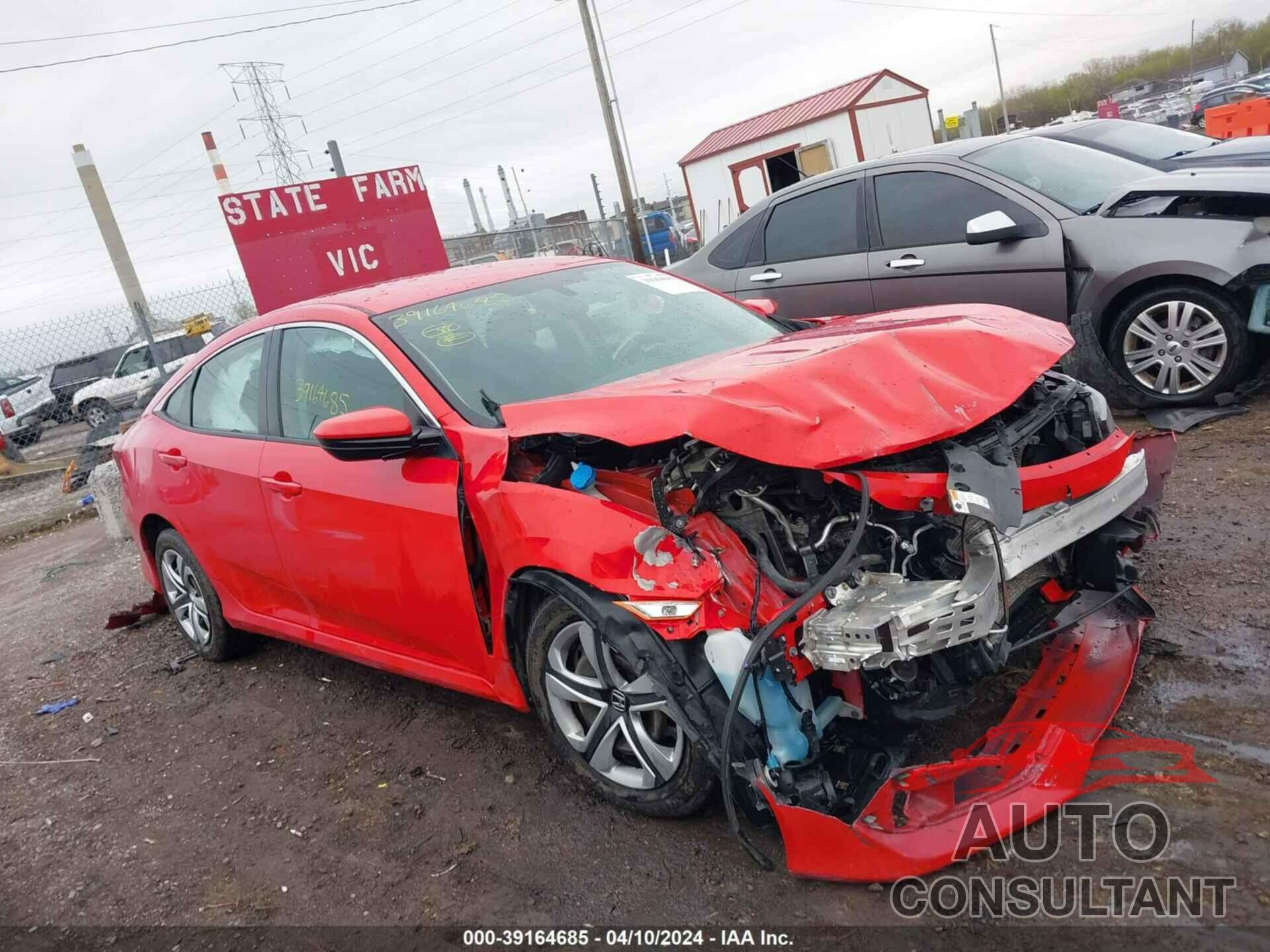 HONDA CIVIC 2016 - 2HGFC2F54GH576259