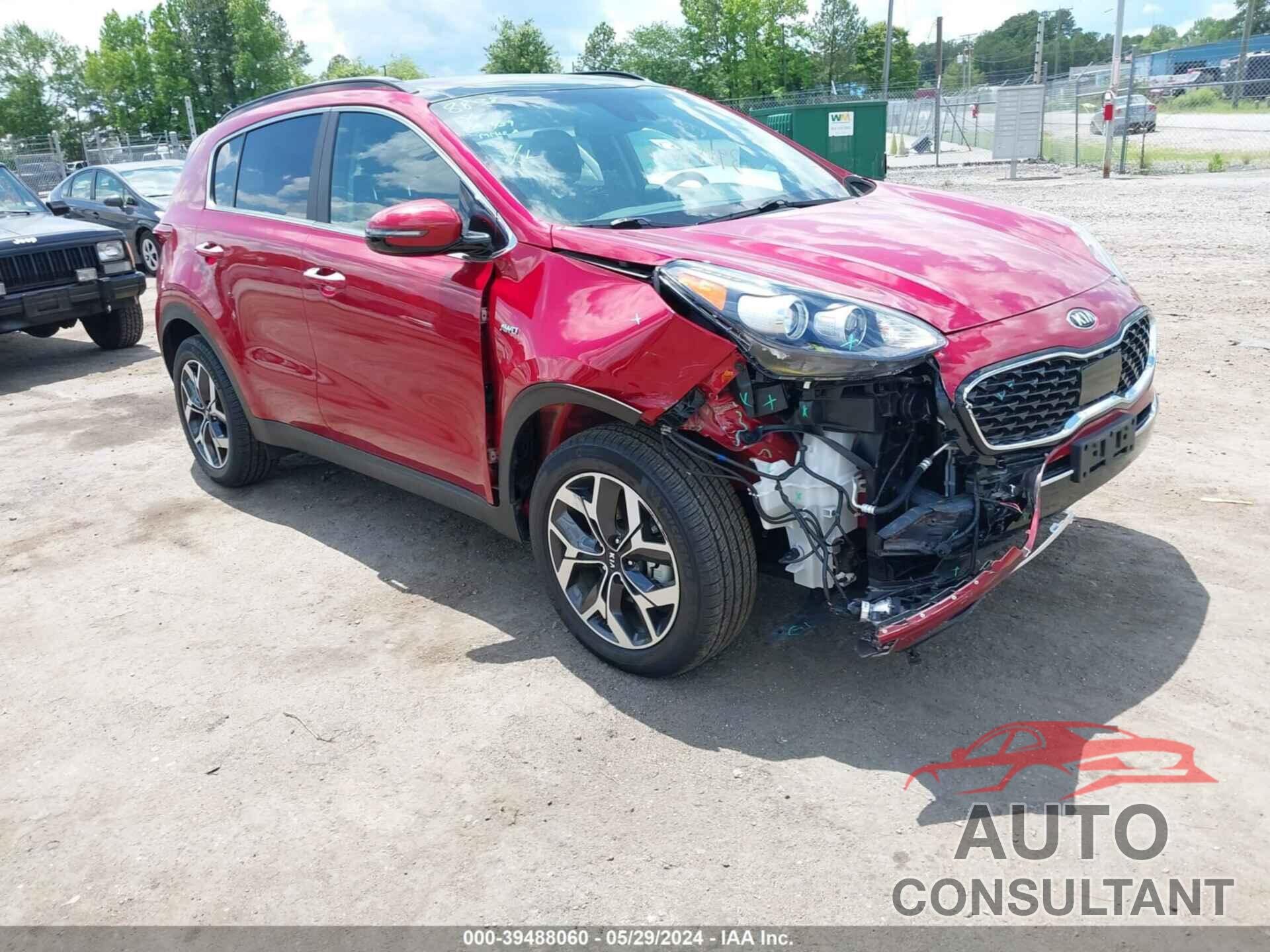 KIA SPORTAGE 2022 - KNDPNCAC5N7008622