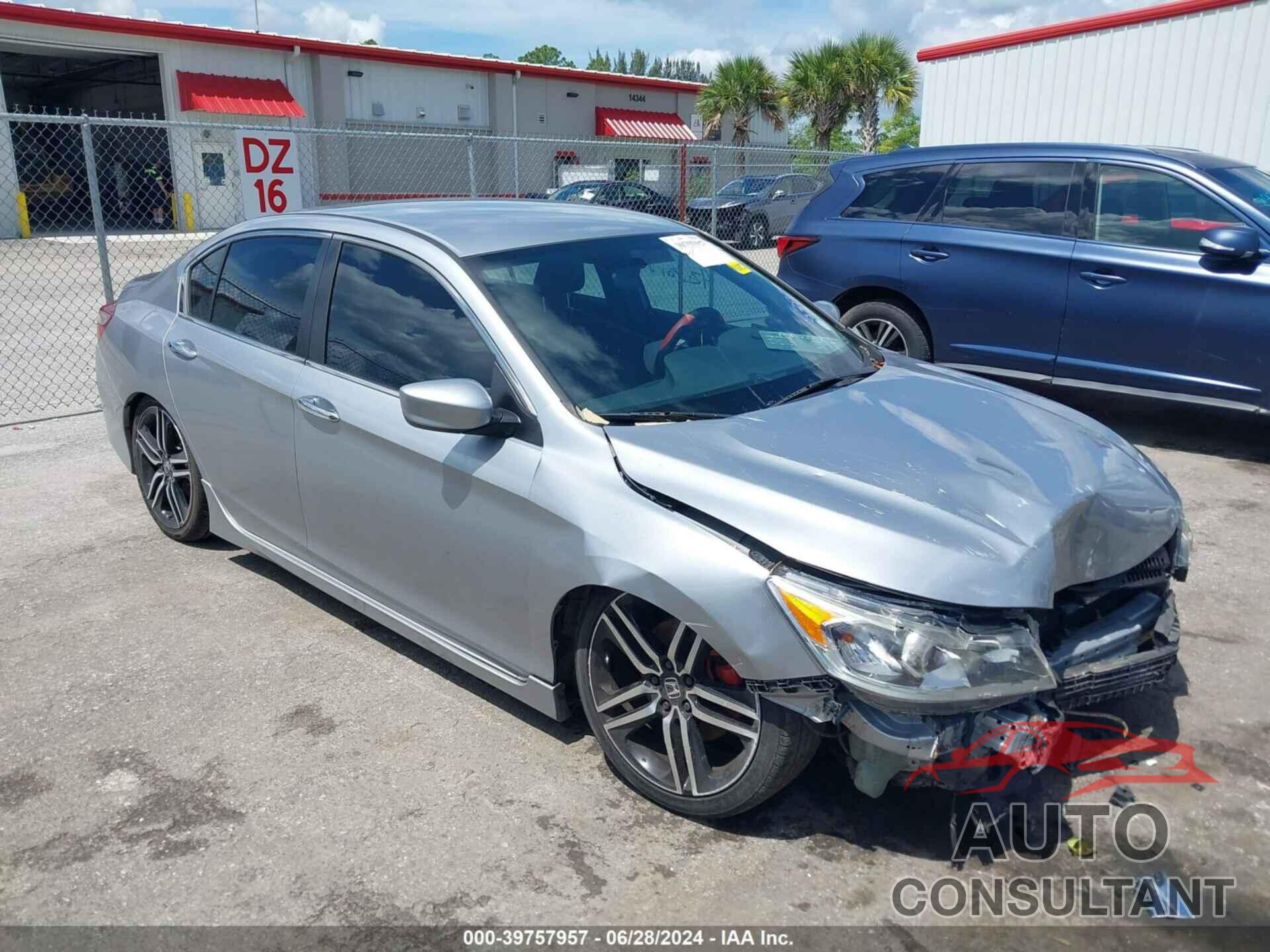 HONDA ACCORD 2017 - 1HGCR2F51HA278382