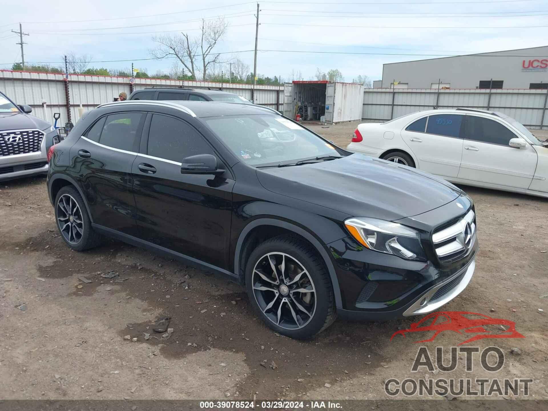 MERCEDES-BENZ GLA 250 2017 - WDCTG4EB1HJ354975