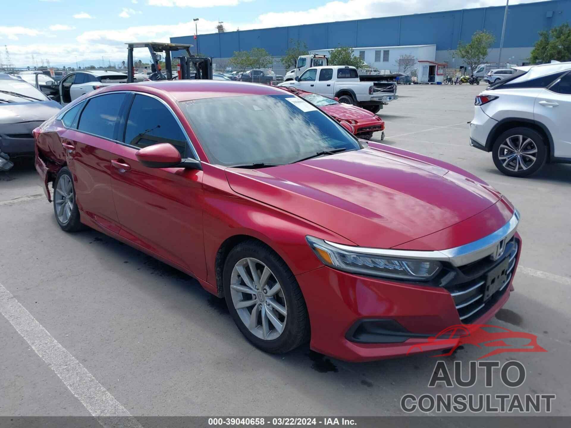 HONDA ACCORD 2021 - 1HGCV1F11MA000594