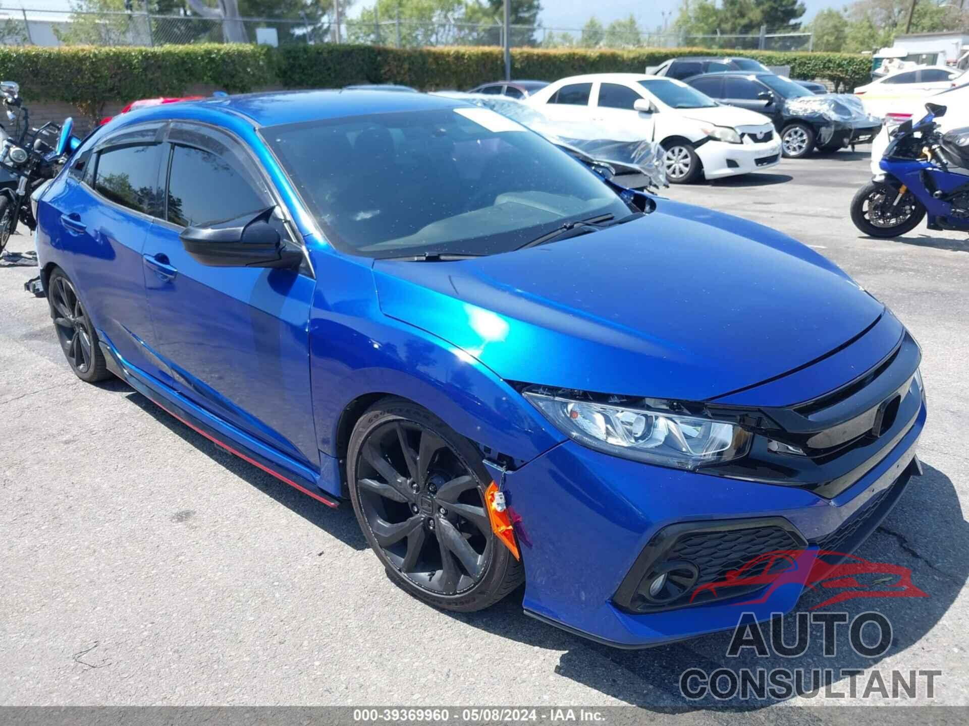 HONDA CIVIC 2018 - SHHFK7H44JU426442