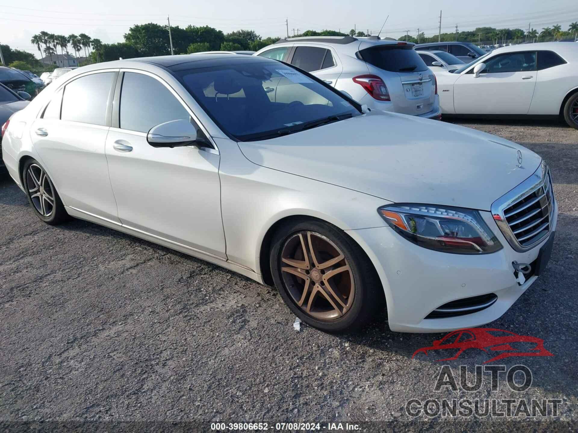 MERCEDES-BENZ S 550 2016 - WDDUG8FB9GA256507